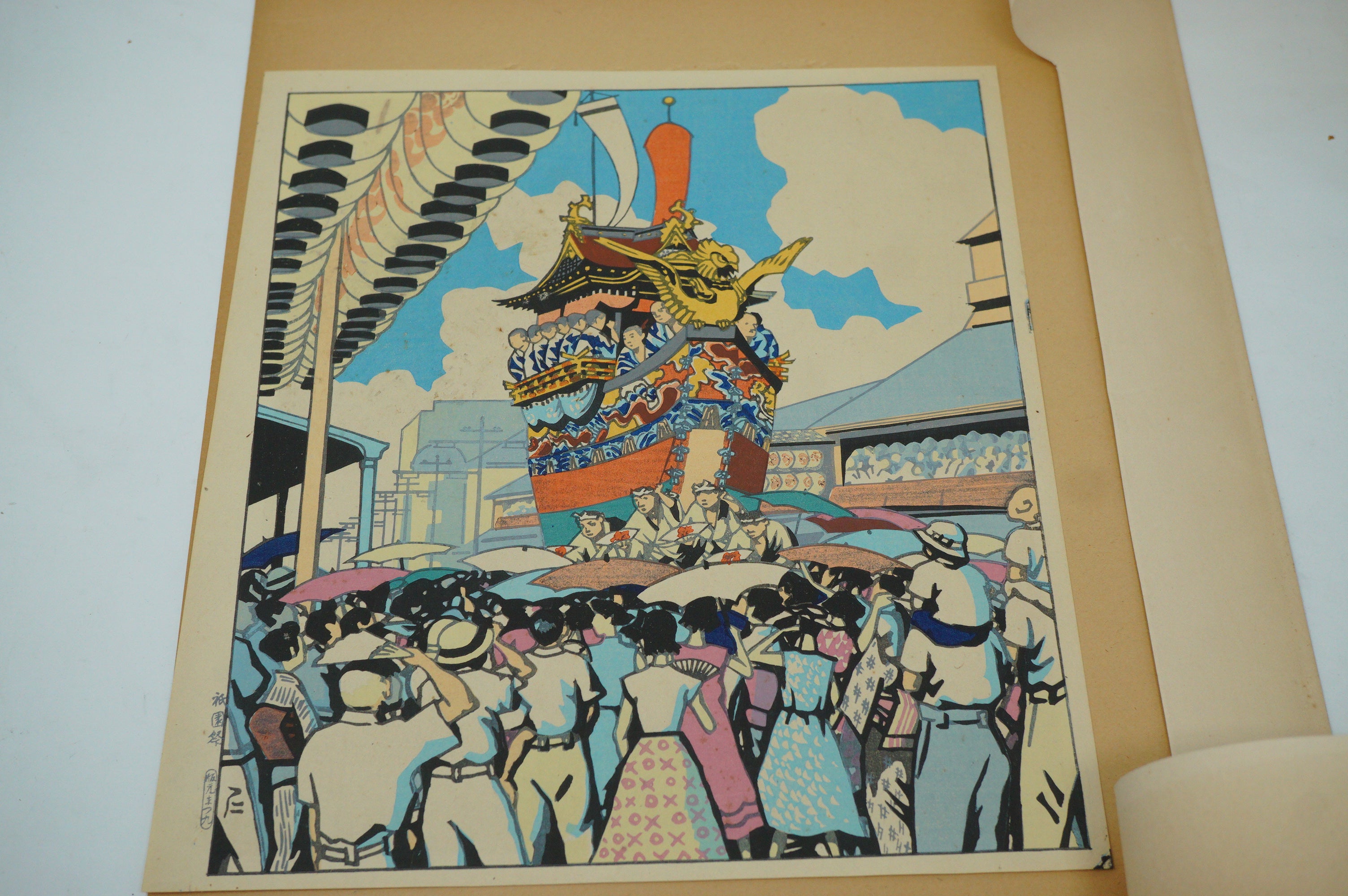 Japanese Woodblock Print Collection 12 Original Kyoto Shin-Hanga by Nisaburo Ito 0922F3