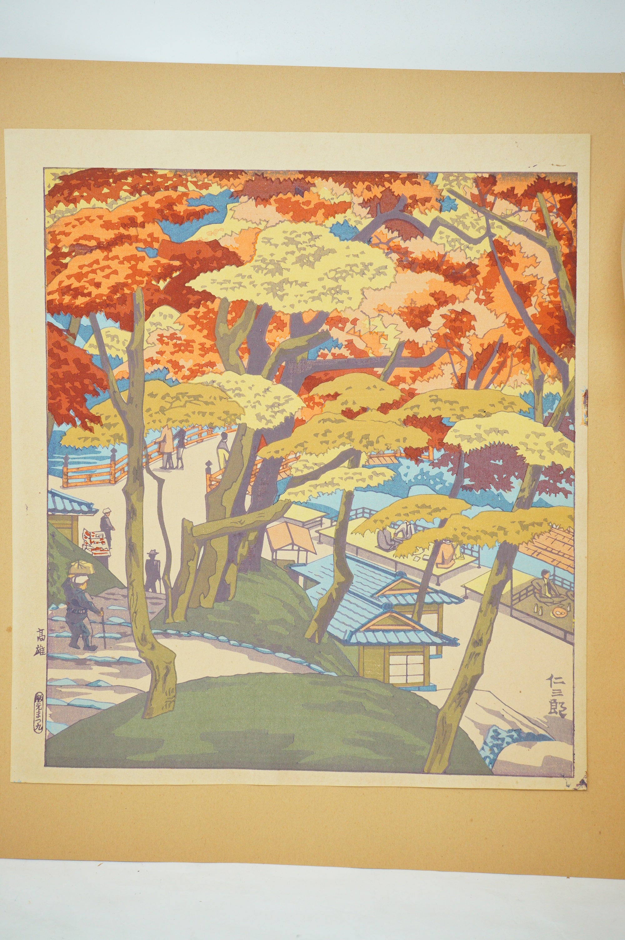 Japanese Woodblock Print Collection 12 Original Kyoto Shin-Hanga by Nisaburo Ito 0922F3