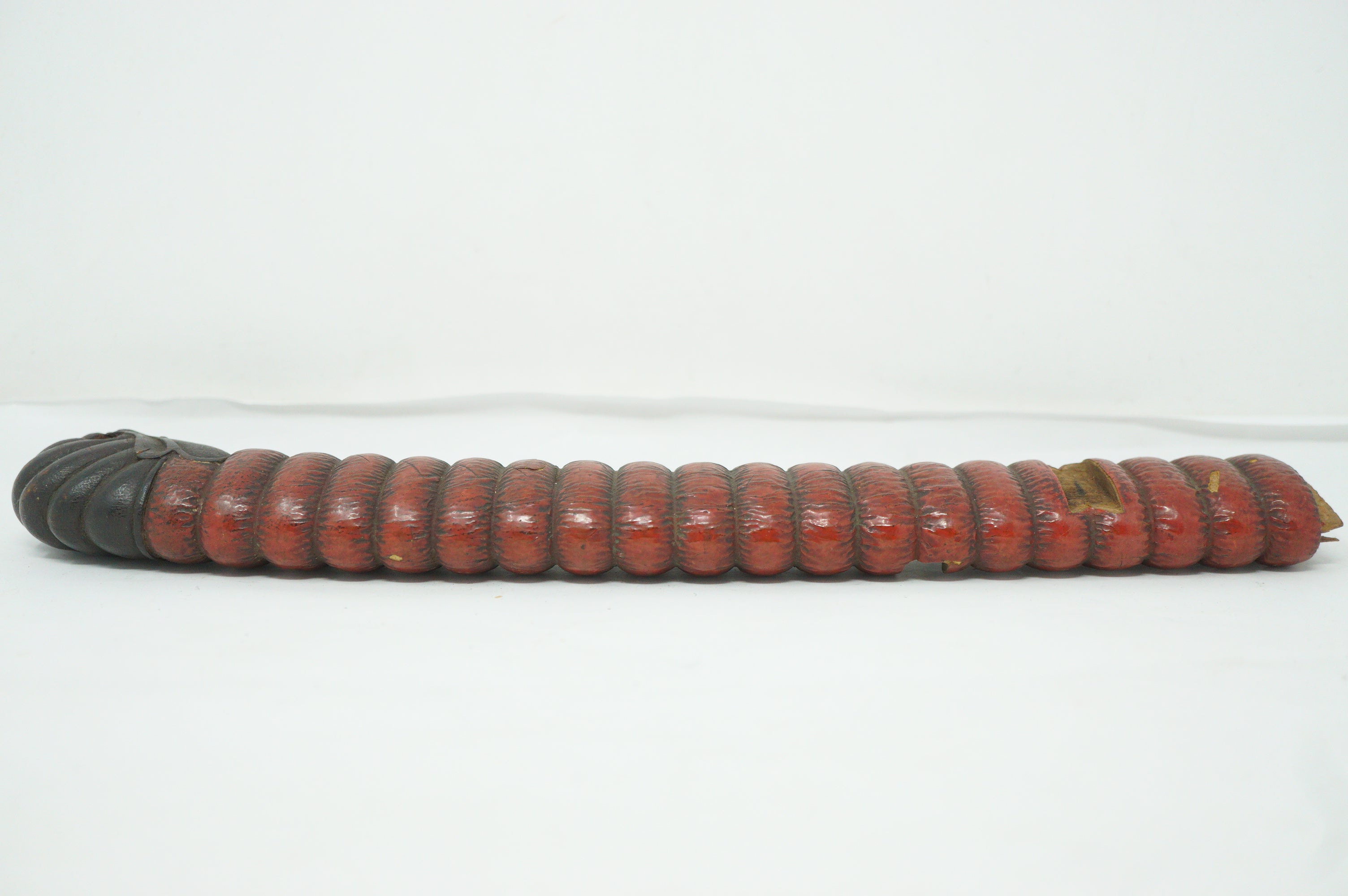 Japanische antike Dolchscheide Saya Antikholz Original aus Japan 0212F3