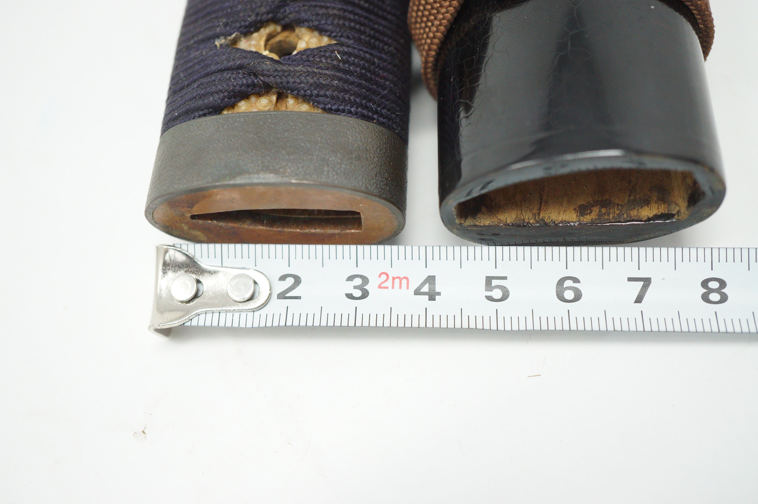 Japanese Edo Wakizashi Sword with wooden Blade & Gold Lacquered Elements 0921D3