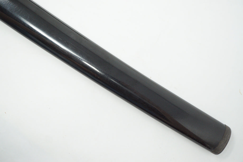 Japanese Edo Wakizashi Sword with wooden Blade & Gold Lacquered Elements 0921D3