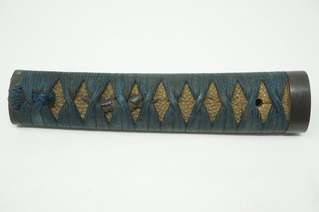 Antiker Wakizashi-Kurzschwertgriff Antikes Original Tsuka aus Japan 0416F3