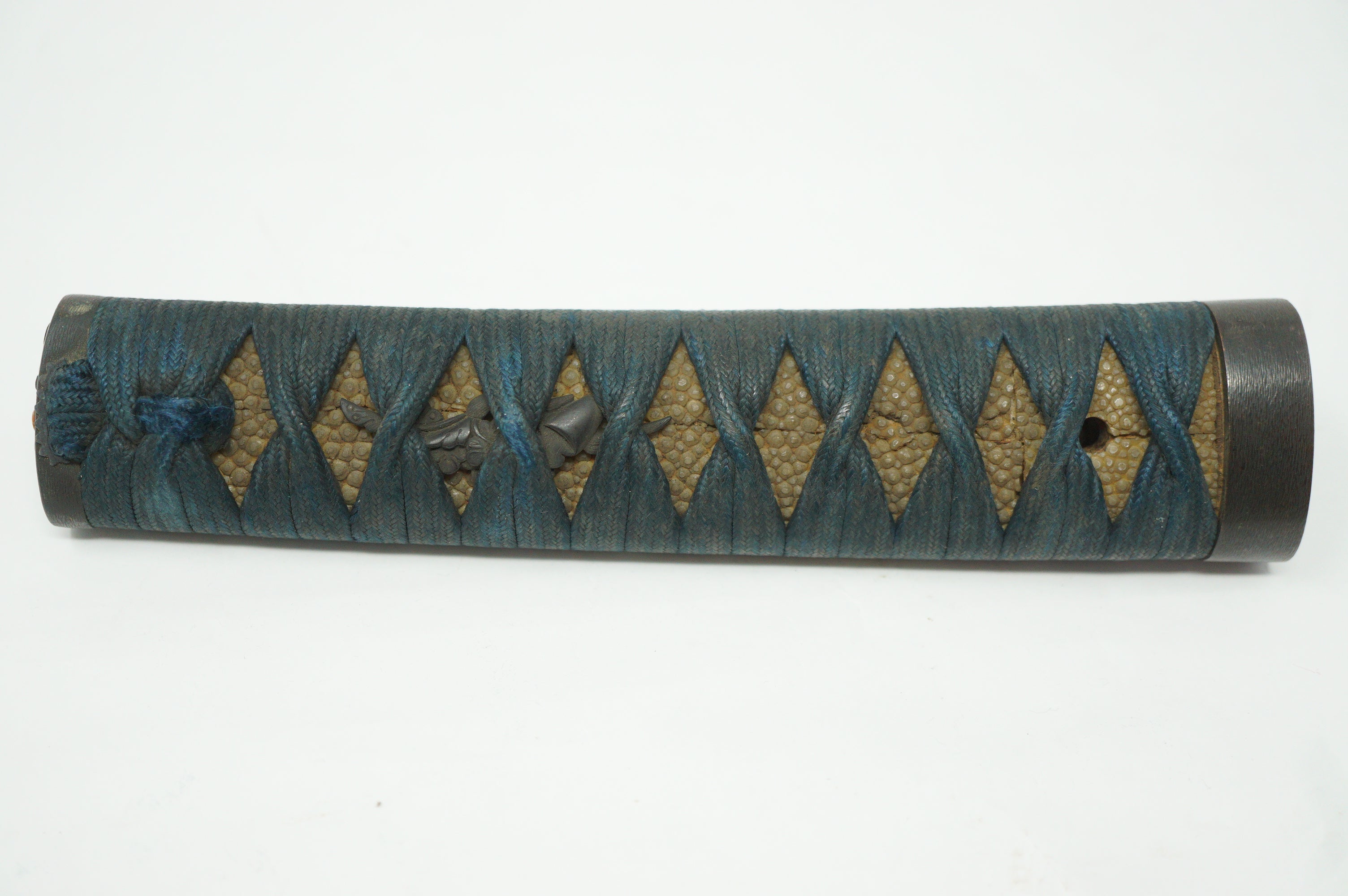 Antiker Wakizashi-Kurzschwertgriff Antikes Original Tsuka aus Japan 0416F3