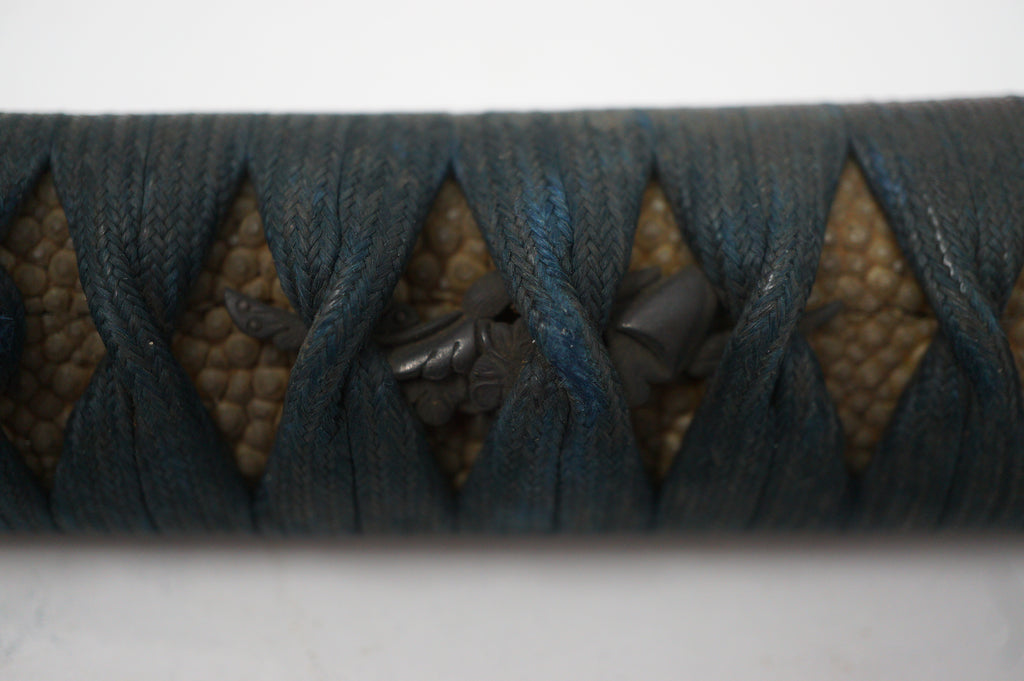 Antiker Wakizashi-Kurzschwertgriff Antikes Original Tsuka aus Japan 0416F3