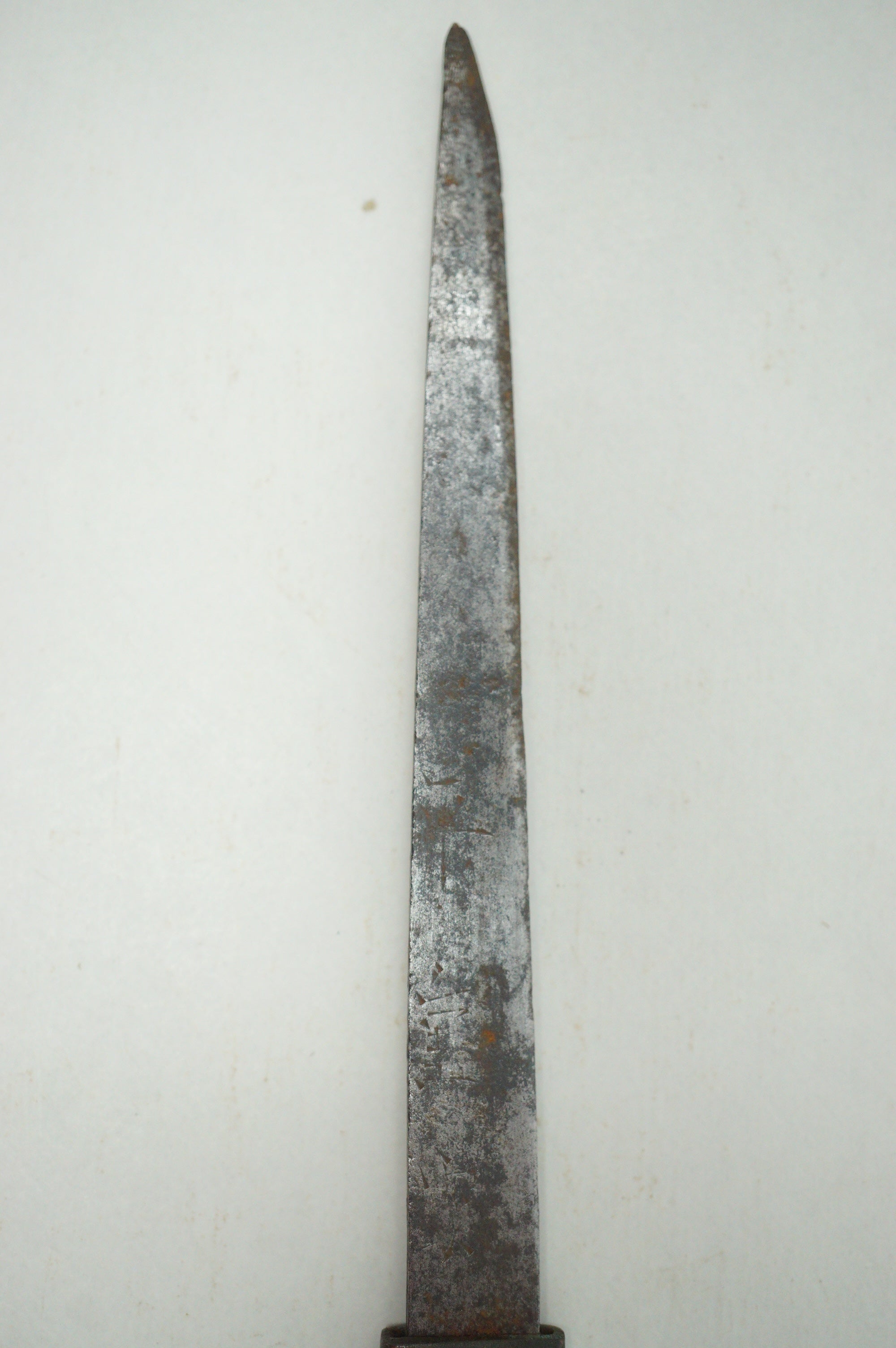 Japanese Kozuka Knife Signed Iron Blade & Horse Design Handle Antique from Japan 1226F3