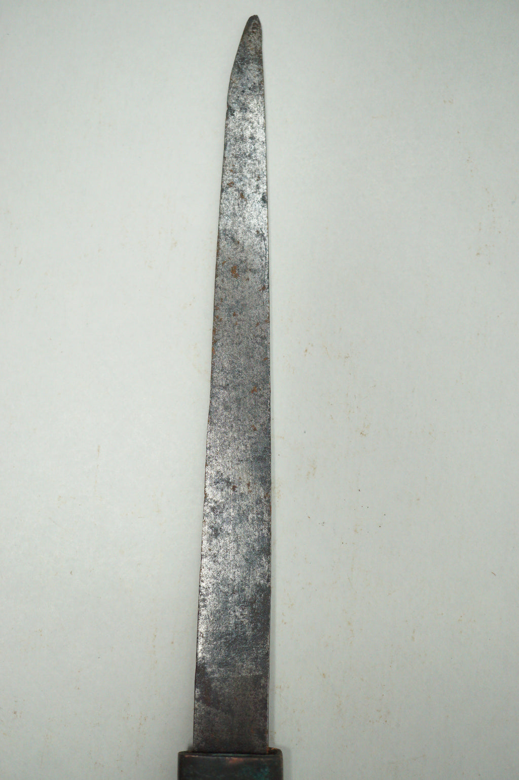 Japanese Kozuka Knife Signed Iron Blade & Horse Design Handle Antique from Japan 1226F3