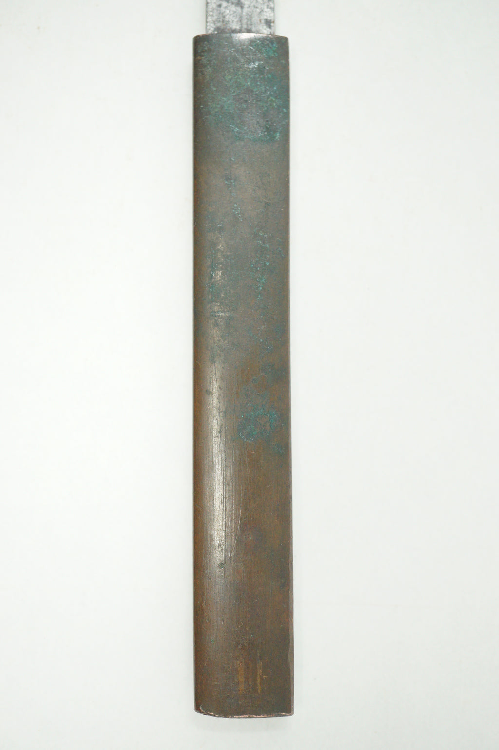 Japanese Kozuka Knife Signed Iron Blade & Horse Design Handle Antique from Japan 1226F3