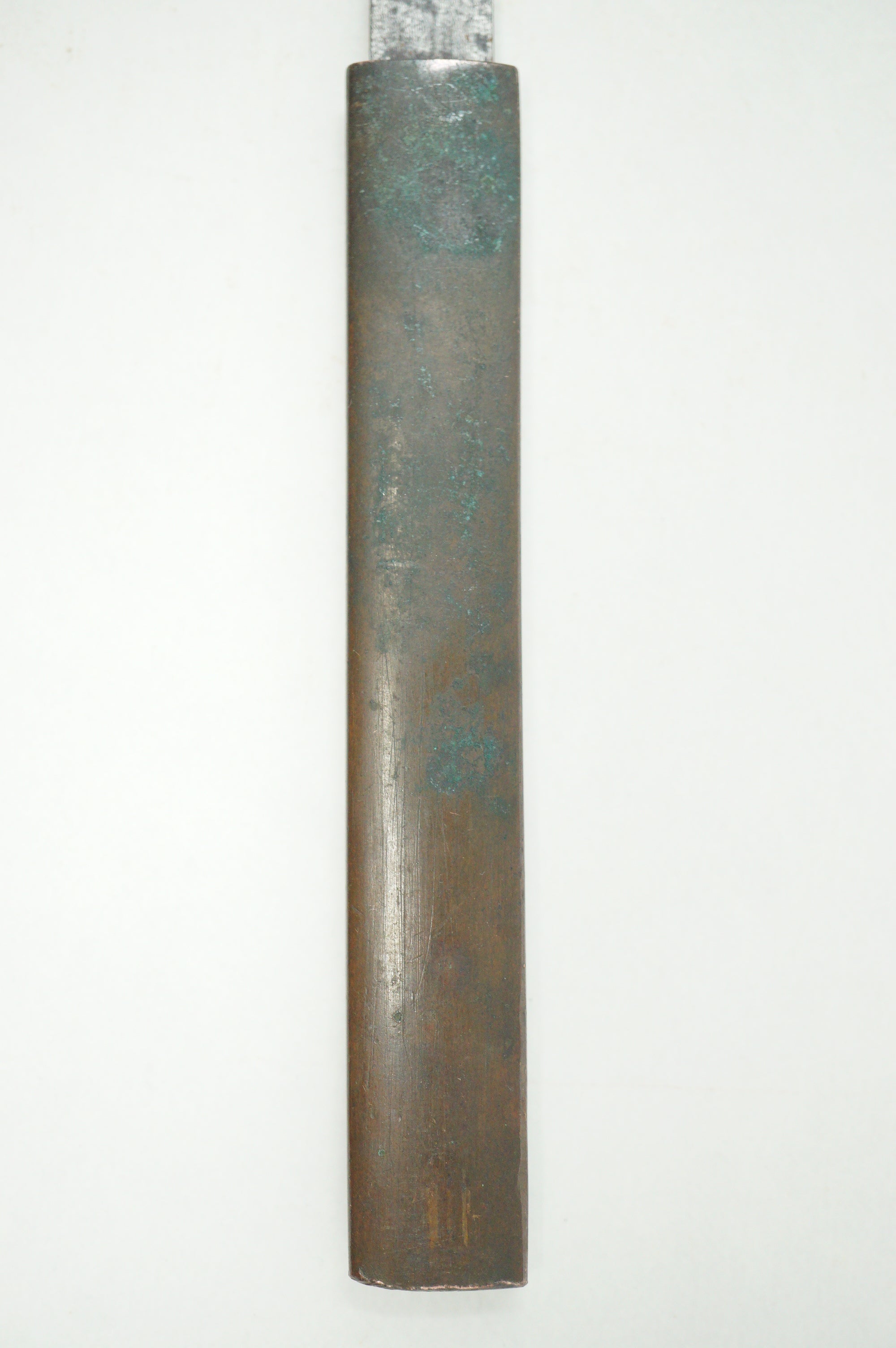 Japanese Kozuka Knife Signed Iron Blade & Horse Design Handle Antique from Japan 1226F3