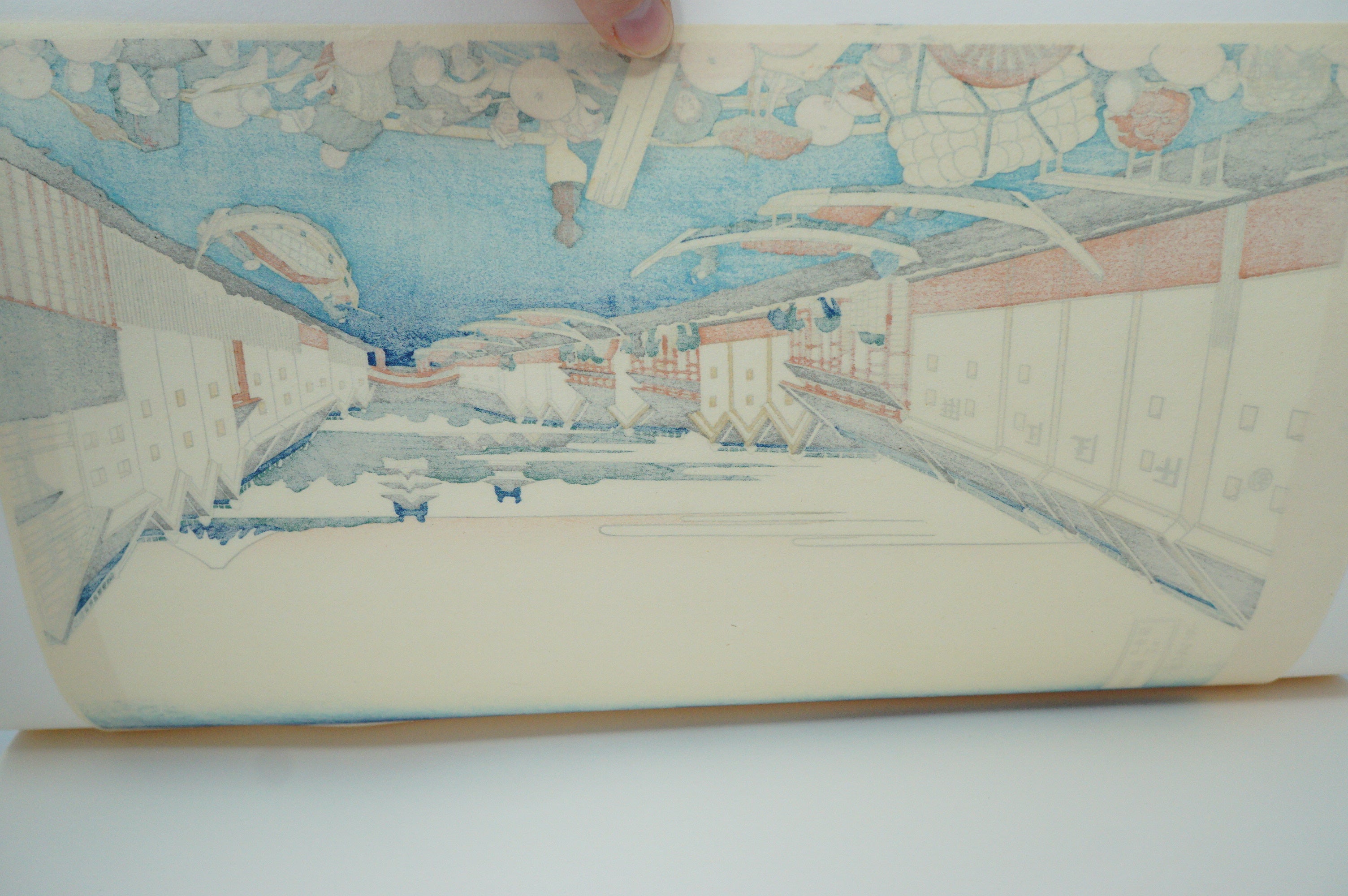 Japanese Quality Woodblock Print Recarved Edition by Katsushika Hokusai 1026D3