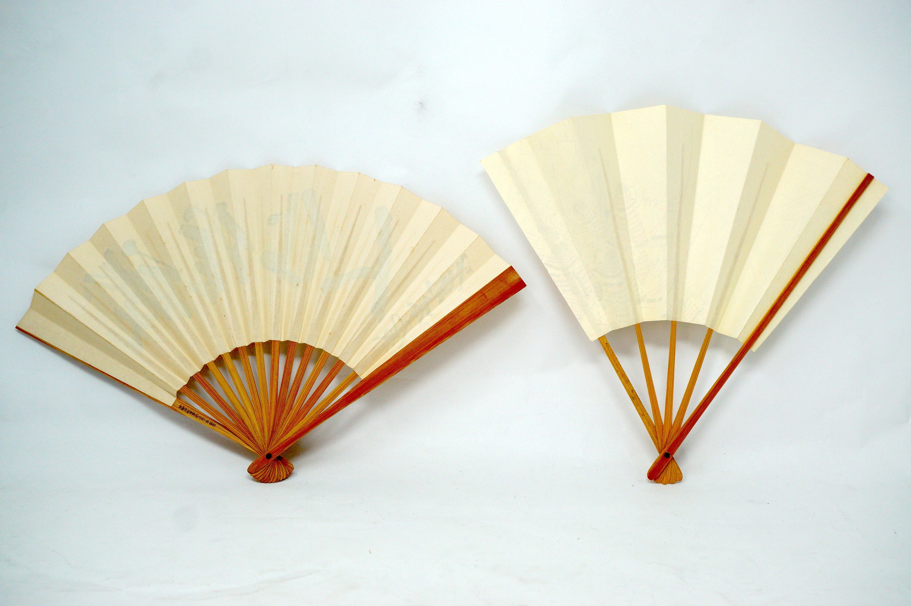 Japanese Sensu Folding Fan Collection x10 Vintage Original 扇子 from Japan 1127D3