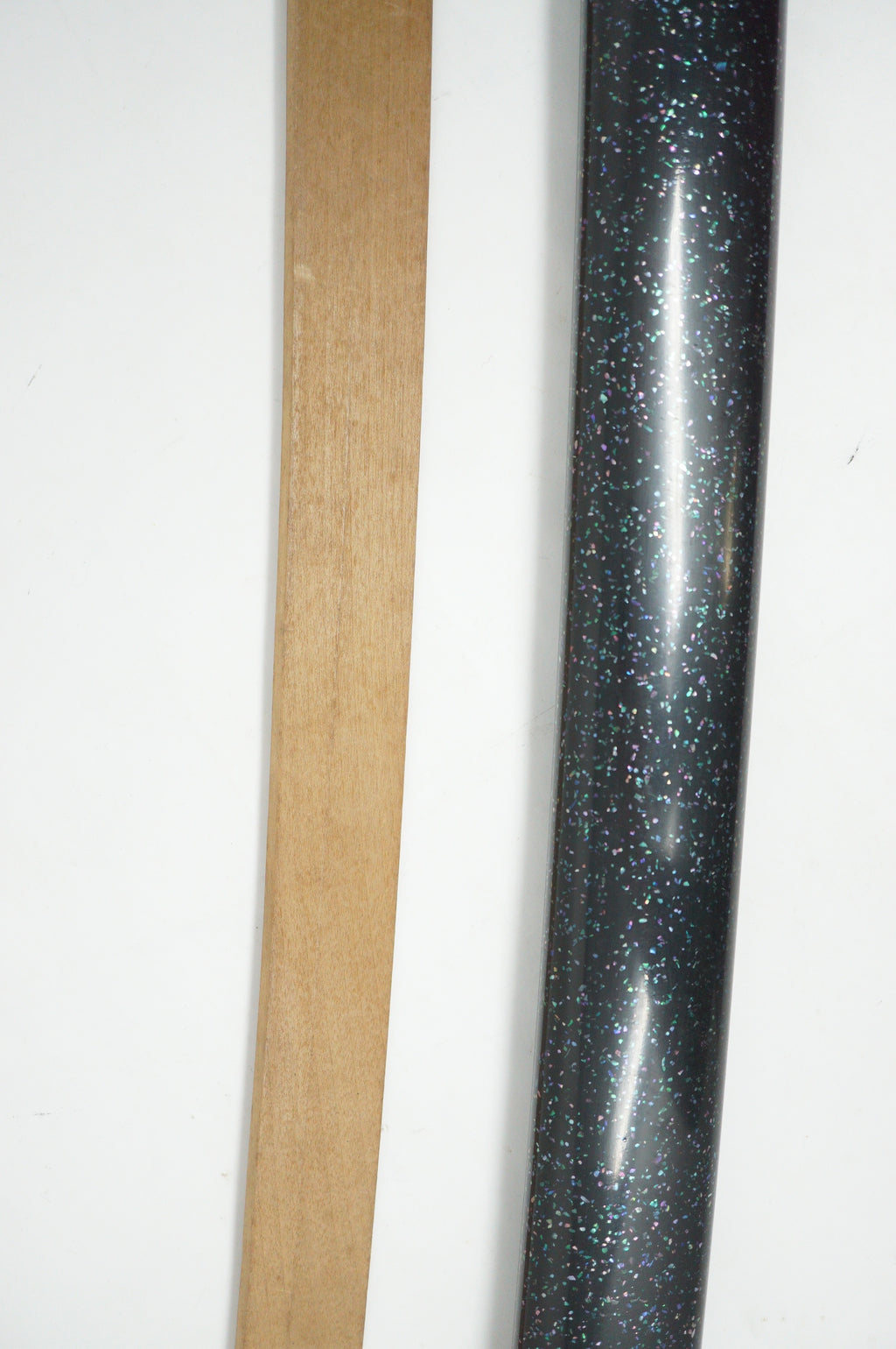 Japanese Katana Sword Scabbard Antique Saya with Shell Inlays & Sageo Cord 1226F42