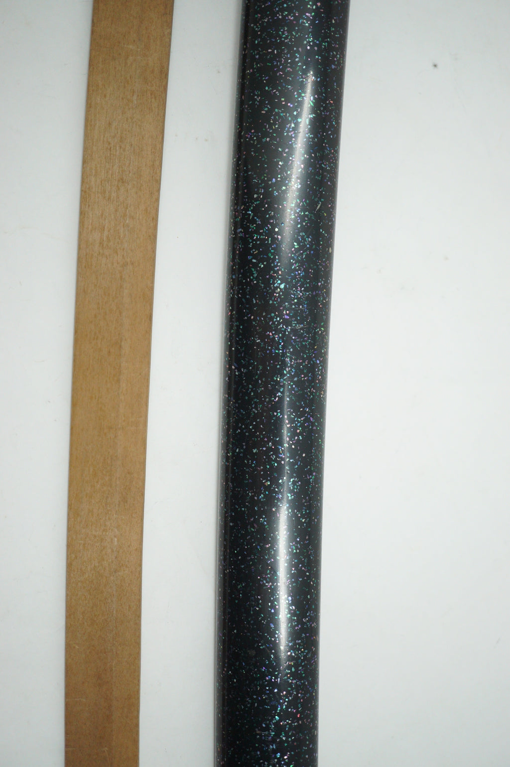 Japanese Katana Sword Scabbard Antique Saya with Shell Inlays & Sageo Cord 1226F42