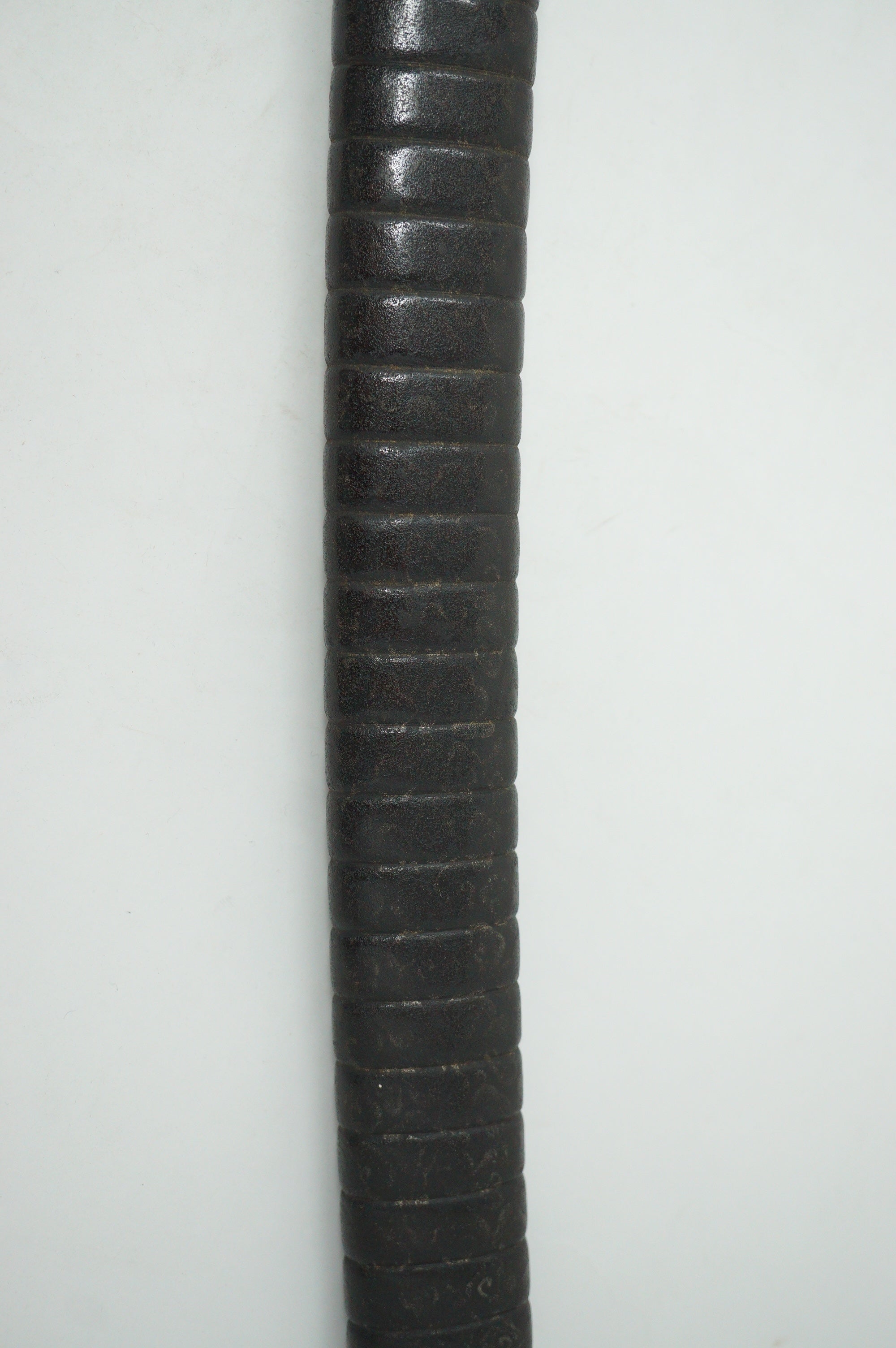 Japanese Sword Scabbard Authentic Saya Antique Original with Signed Kojiri from Japan 1127F4