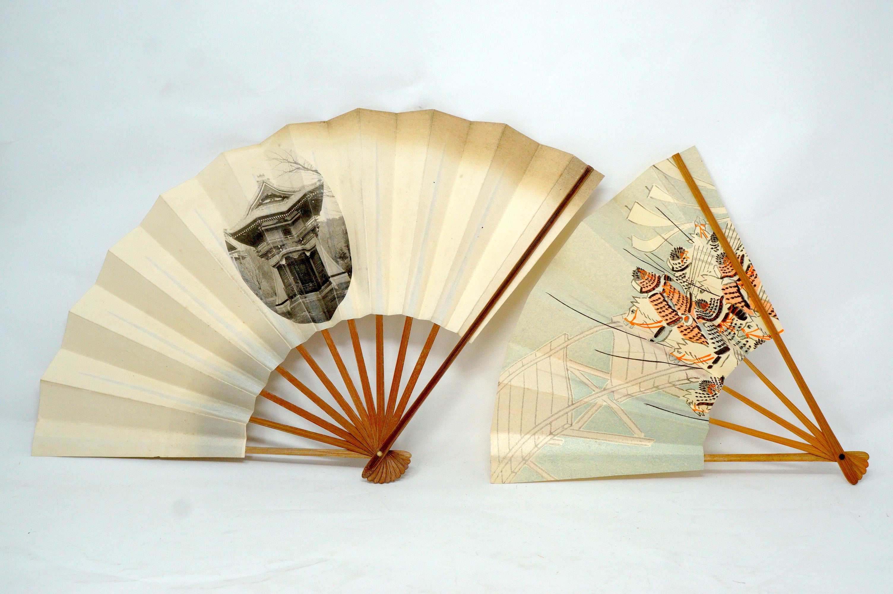 日本 Sensu 折叠扇系列 x10 复古原装扇子 来自日本 1127D4