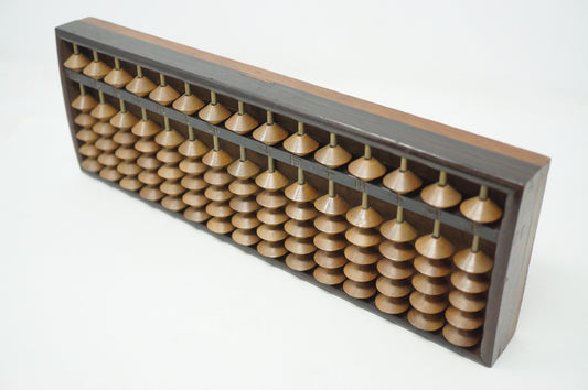 Japanese Abacus Calculator Showa-Period Retro 0602D4