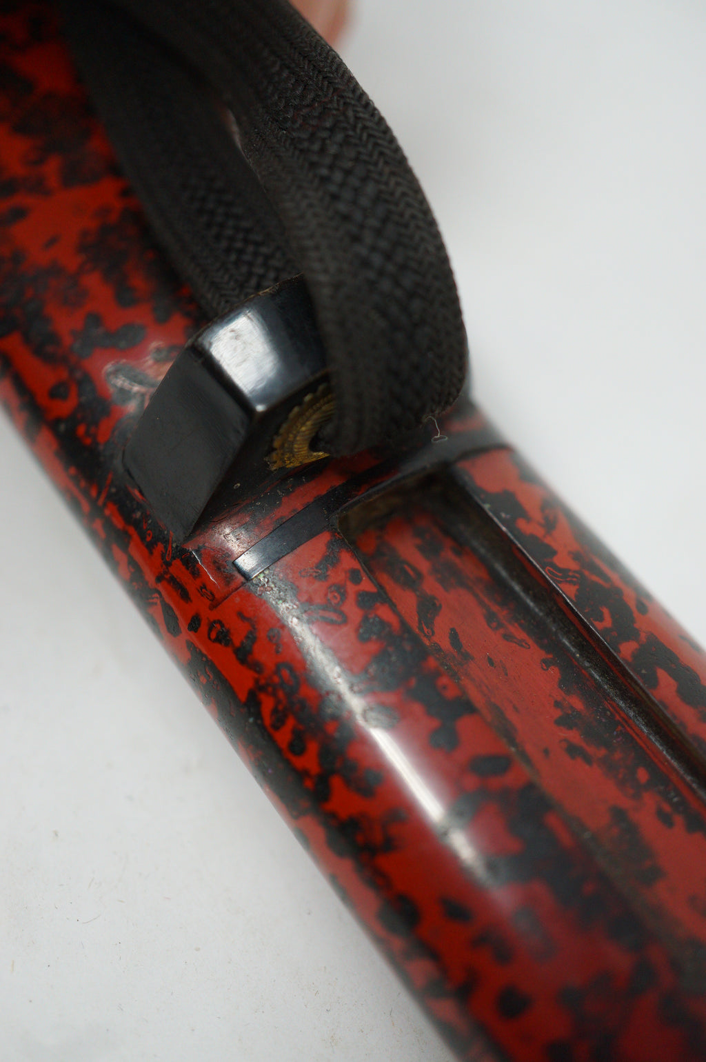 Japanische antike Wakizashi-Schwertteile inkl. feinem Kogai- und Kozuka-Set, Original aus Japan 0212F5