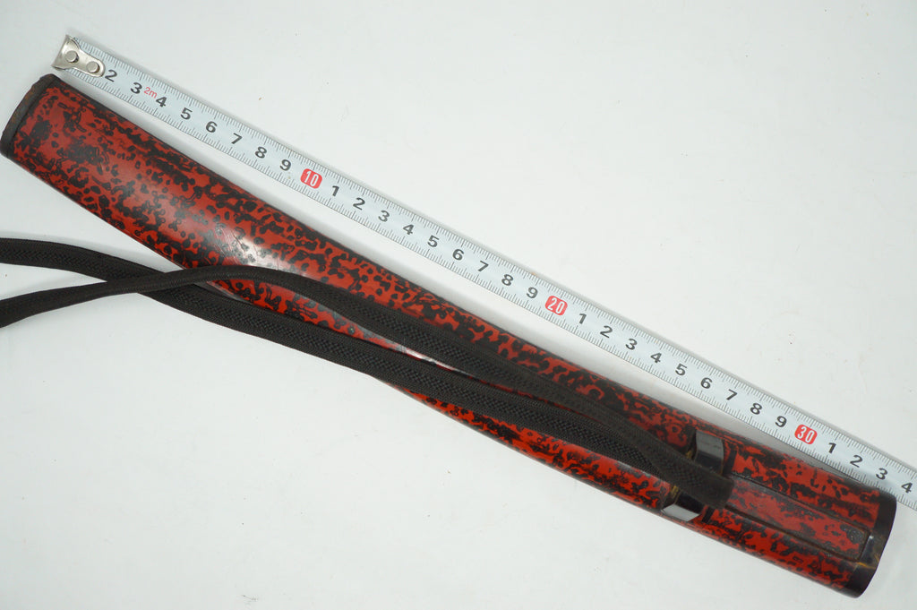 Japanische antike Wakizashi-Schwertteile inkl. feinem Kogai- und Kozuka-Set, Original aus Japan 0212F5