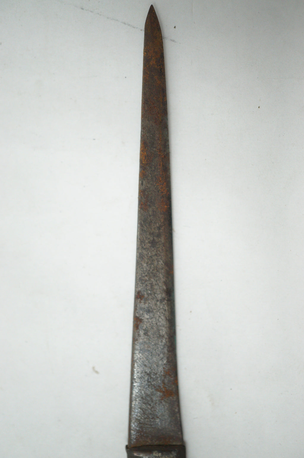 Antique Japanese Kogatana Utility Knife with Relief Kozuka Handle (Edo Period) 0714G5
