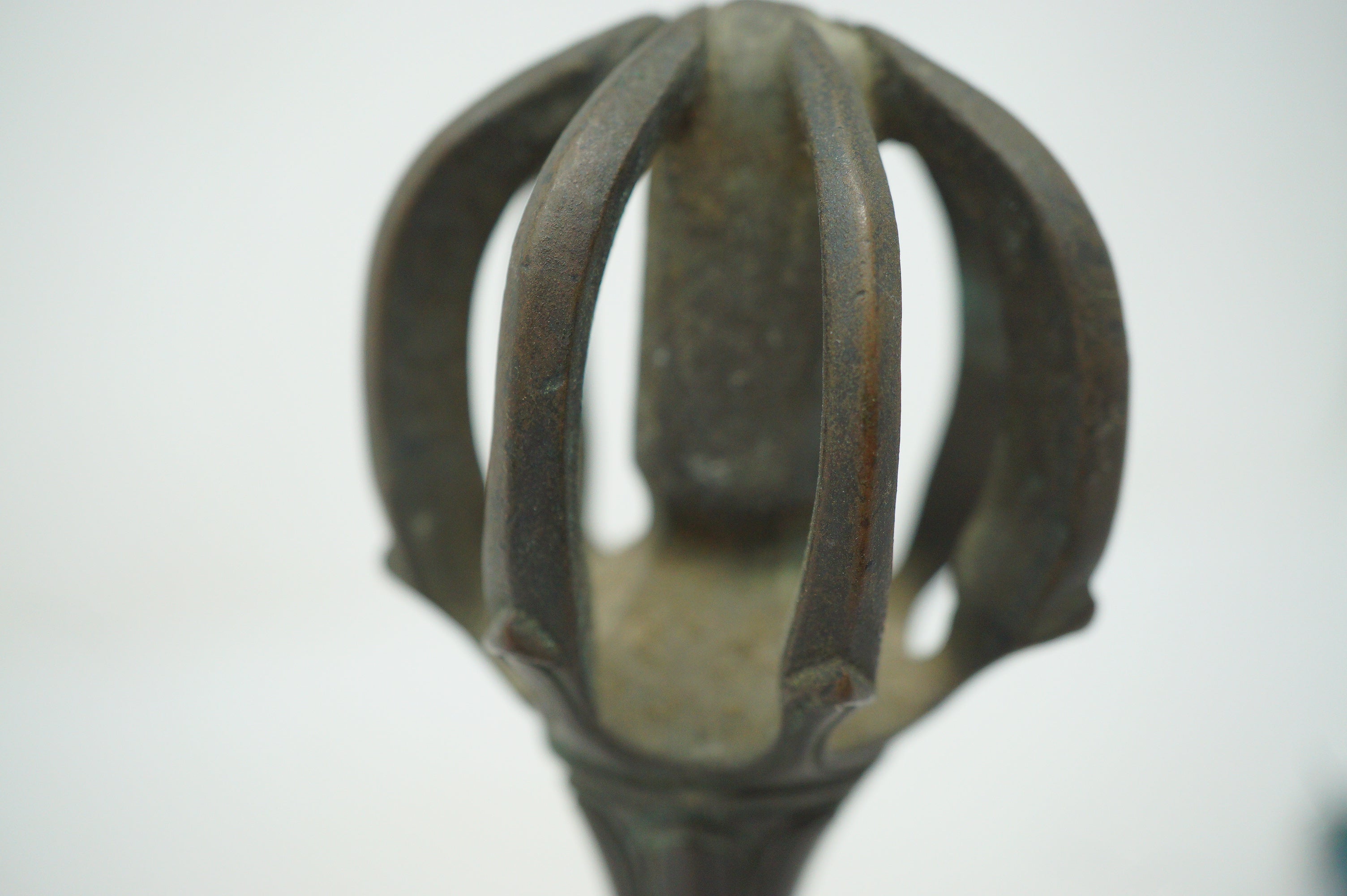 Japanische Teezeremonie-Glocke, antikes Original aus Japan 0914D8