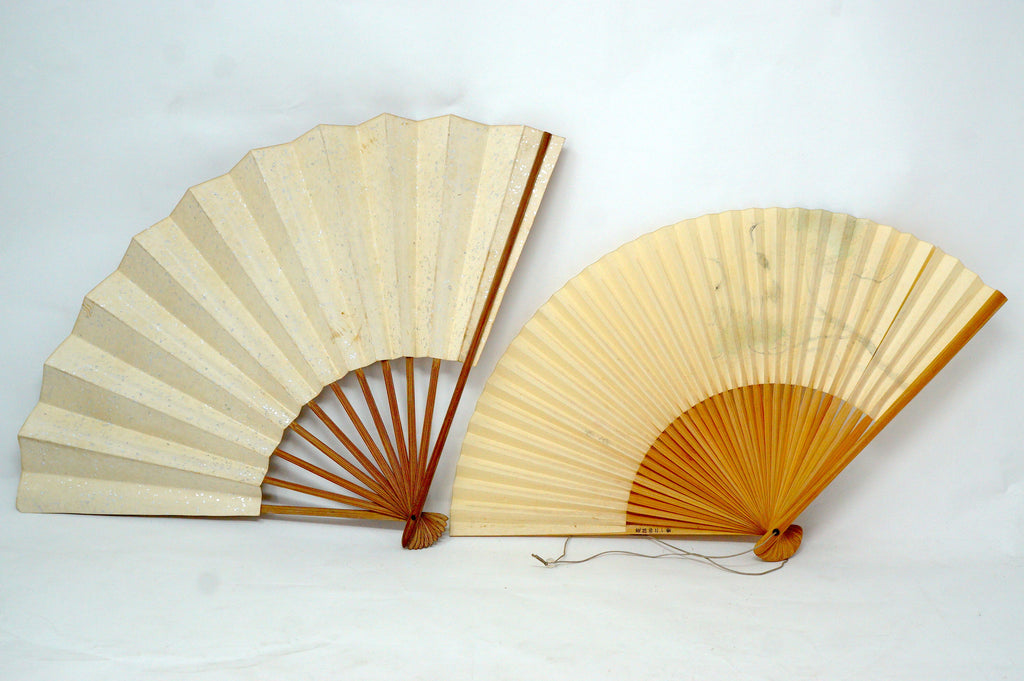 Japanese Sensu Folding Fan Collection x10 Vintage Original 扇子 from Japan 1127D5