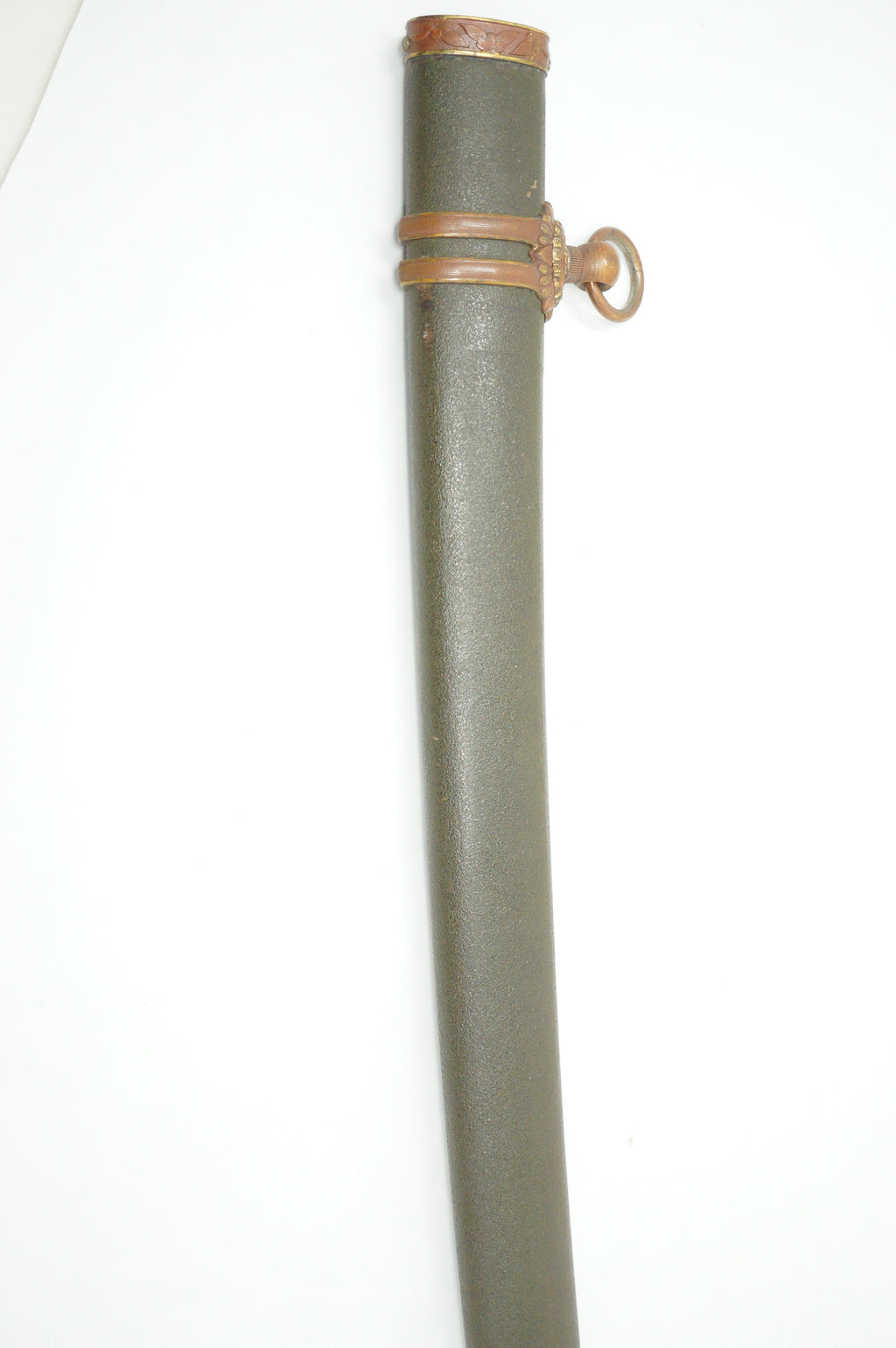 Japanese Gunto 2. WW Original Officer's Sword with Family Crest Authentic from Japan 0331G5