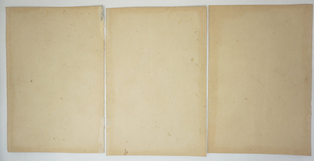 Japanese Woodblock Print 1893 by Toyohara Kunichika -Miraculous Manifestation of Fudo- 1210F6