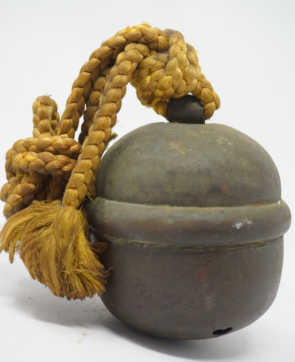 Japanische Shinto-Glocke Suzu, religiöse Tempelglocke, Original aus Japan 1006D6