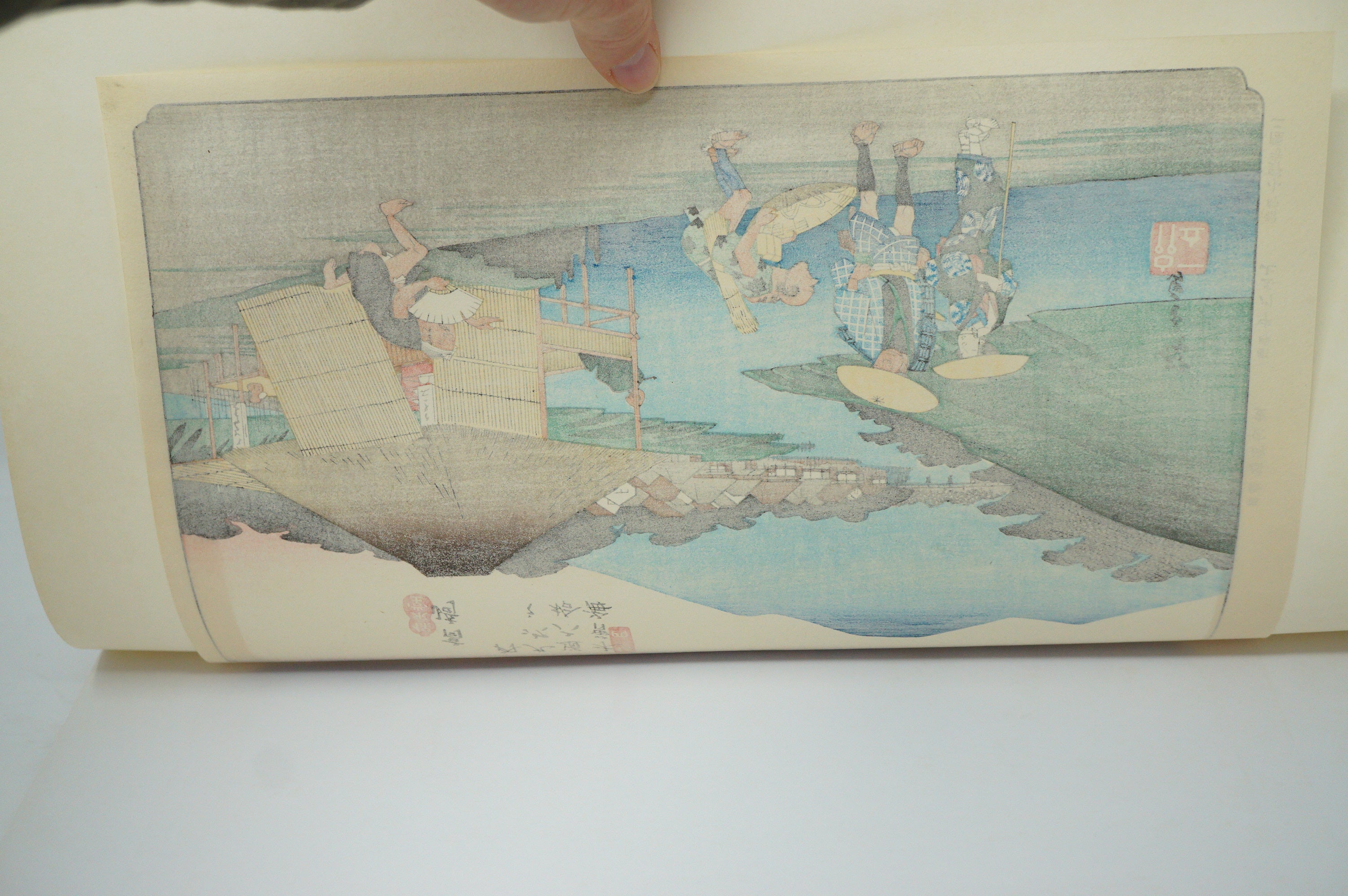 Japanese Quality Woodblock Print Recarved Edition by Utagawa Hiroshige 1026D6