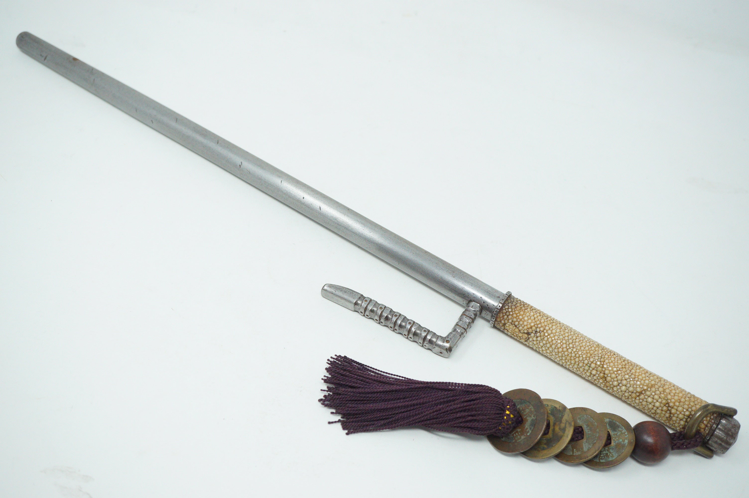 Antique Japanese Police Patrol Stick Meiji-Period 0602D6