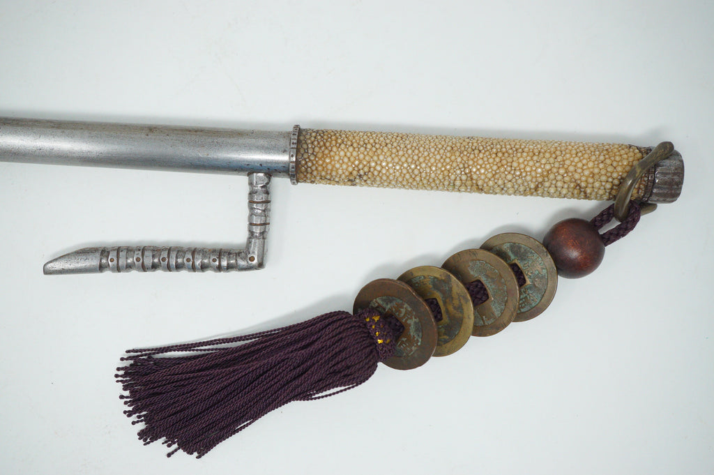 Antique Japanese Police Patrol Stick Meiji-Period 0602D6