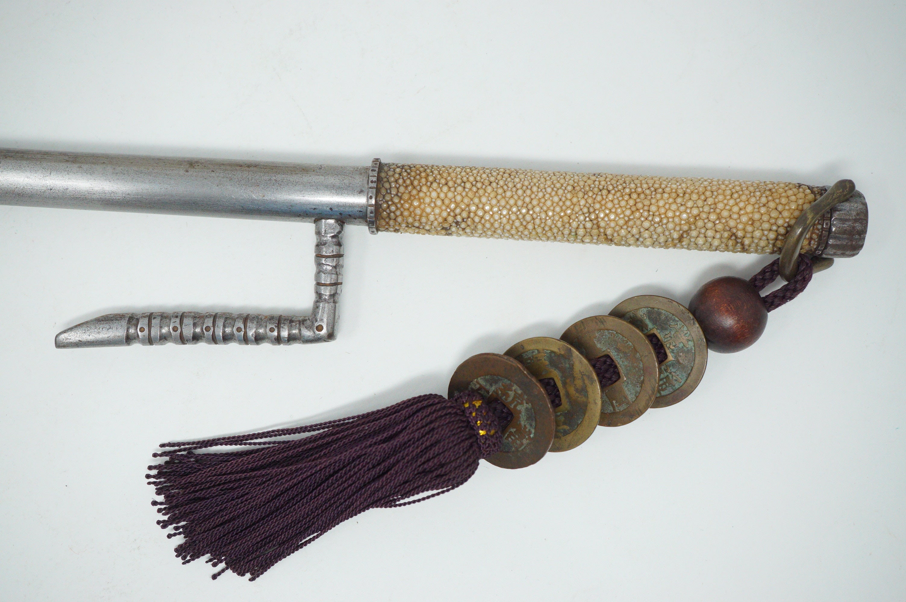 Antique Japanese Police Patrol Stick Meiji-Period 0602D6