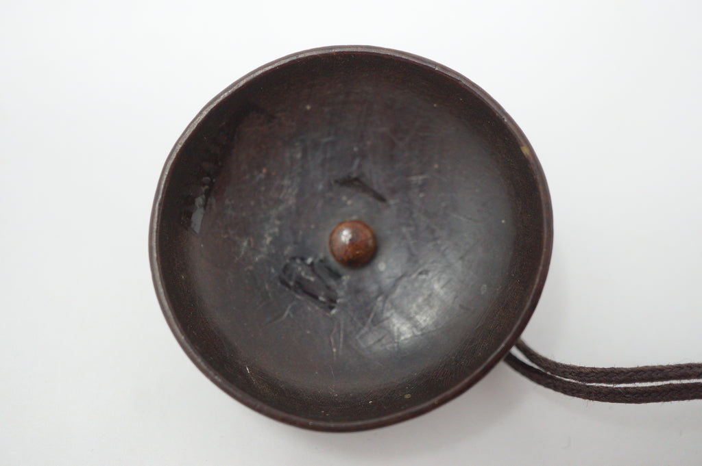 Japanisches Inro Netsuke &amp; Ojime „Adler jagt Kaninchen“ Original Sagemono aus Japan 1206D6