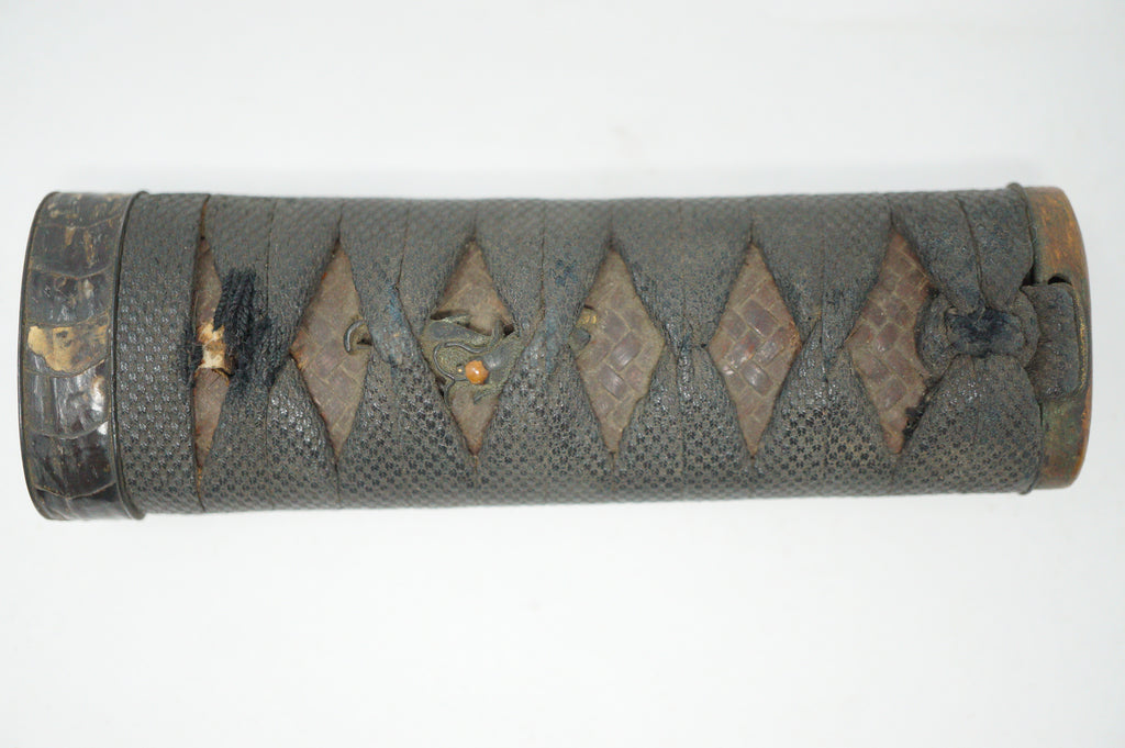 Japanese Tanto - Knifehandle Original Antique Tsuka Complete from Japan 1214D7
