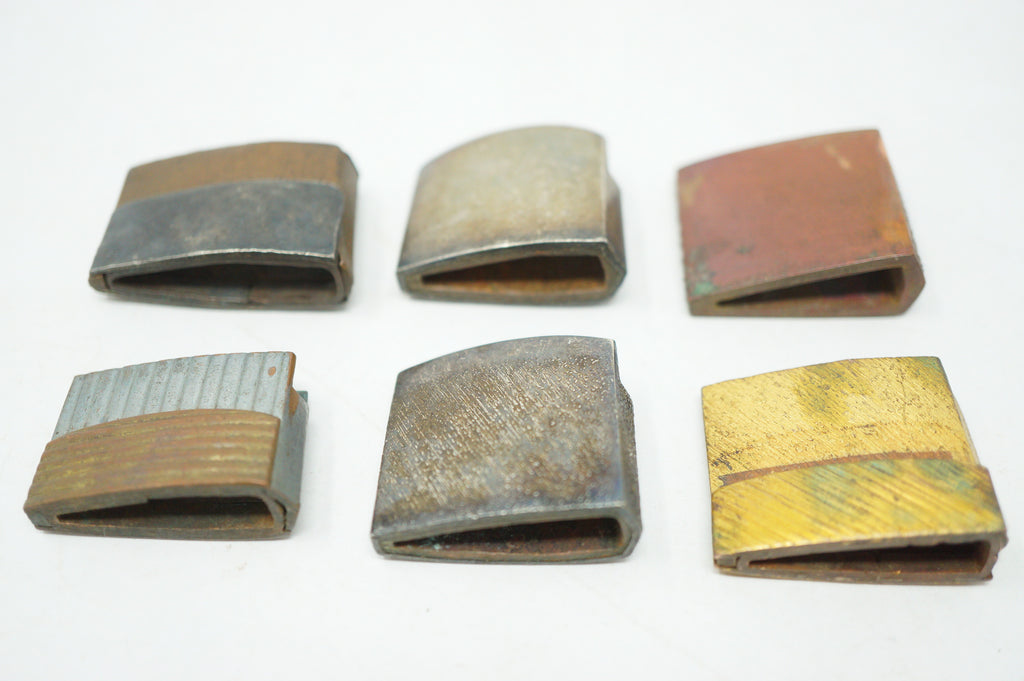 Japanese Habaki Collection x6 High Quality Katana Sword Fittings incl. Gold & Silver 0530E7