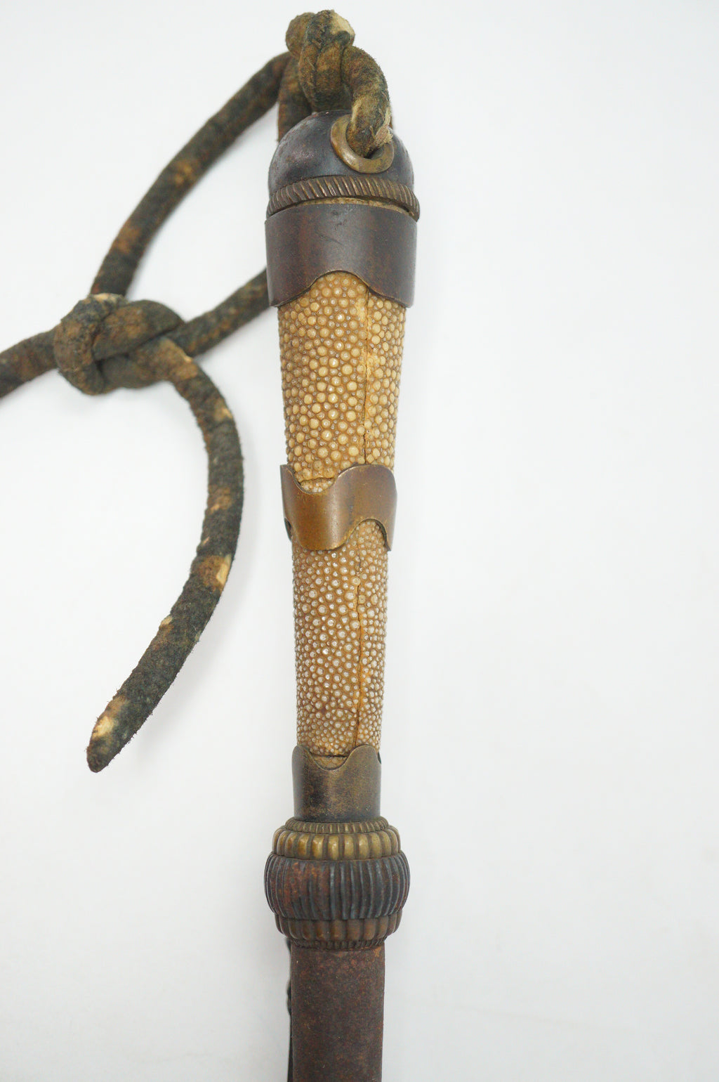 Antique Japanese Police Patrol Jitte Stick Edo-Meiji Period 1030D7