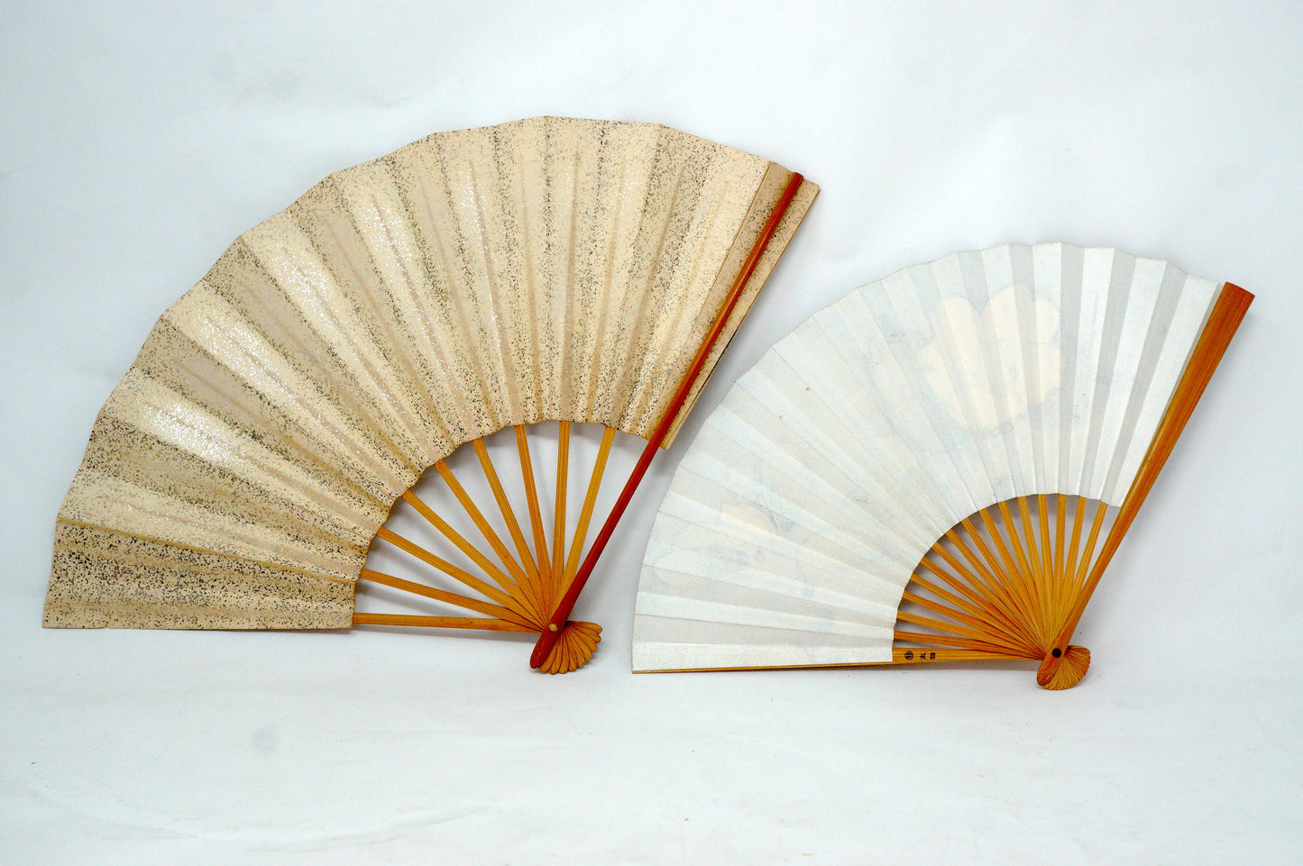Japanische Sensu Faltfächer-Kollektion x10 Vintage Original 扇子 aus Japan 1127D7