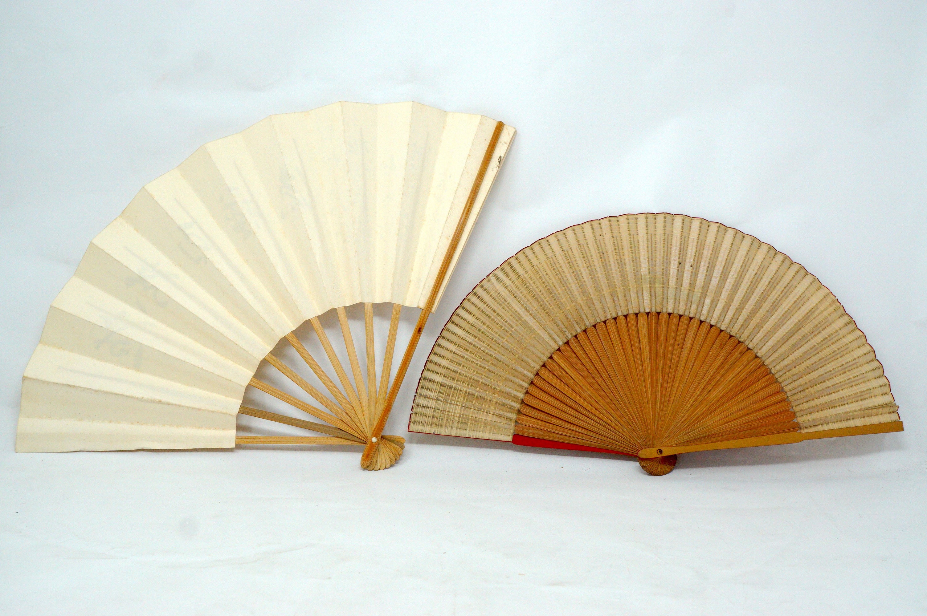 Japanische Sensu Faltfächer-Kollektion x10 Vintage Original 扇子 aus Japan 1127D7