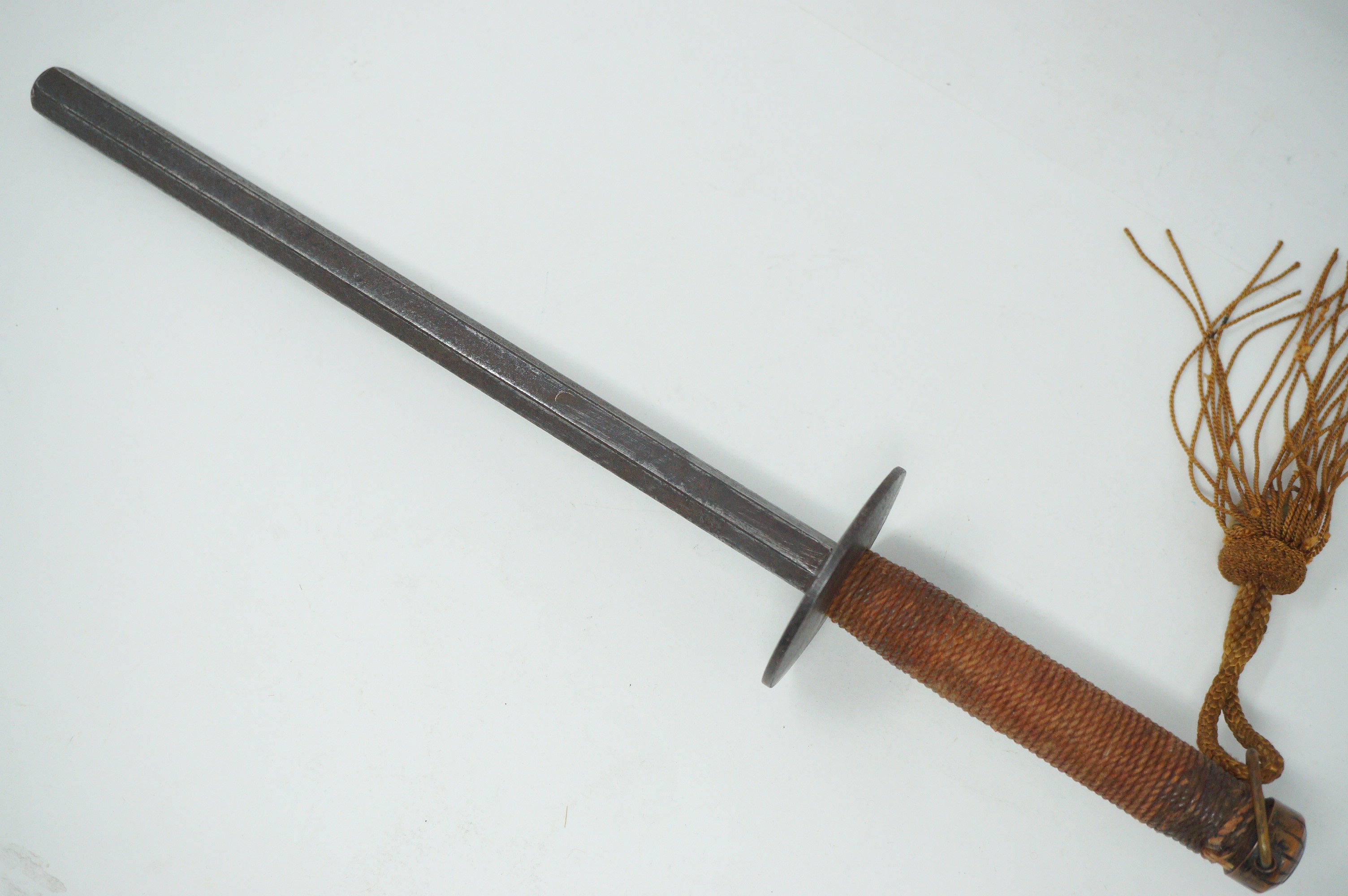 Antique Japanese Police Patrol Stick Edo-Period 0602D7