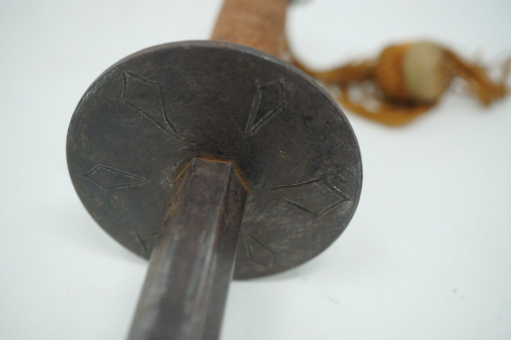 Antique Japanese Police Patrol Stick Edo-Period 0602D7