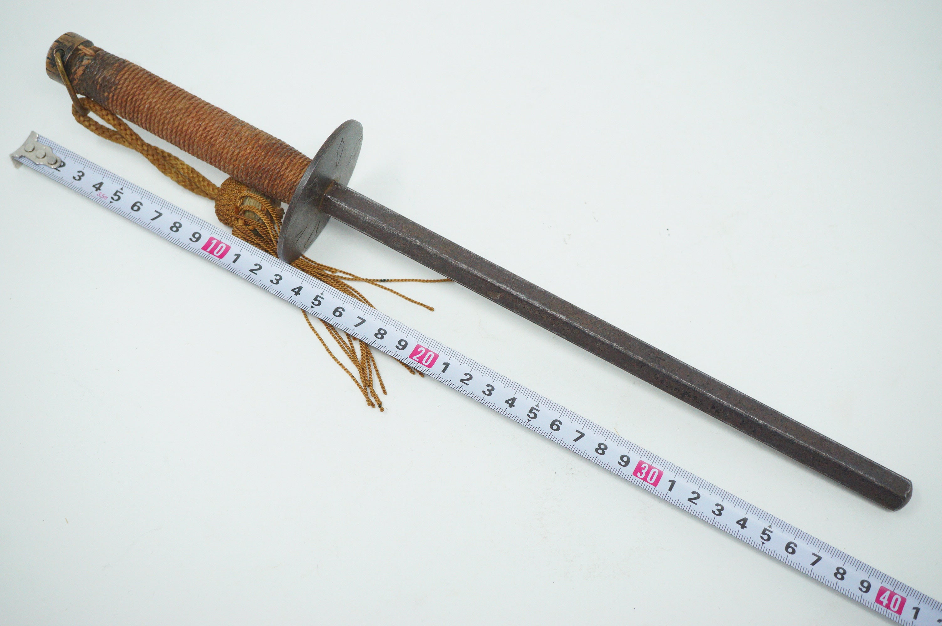 Antique Japanese Police Patrol Stick Edo-Period 0602D7