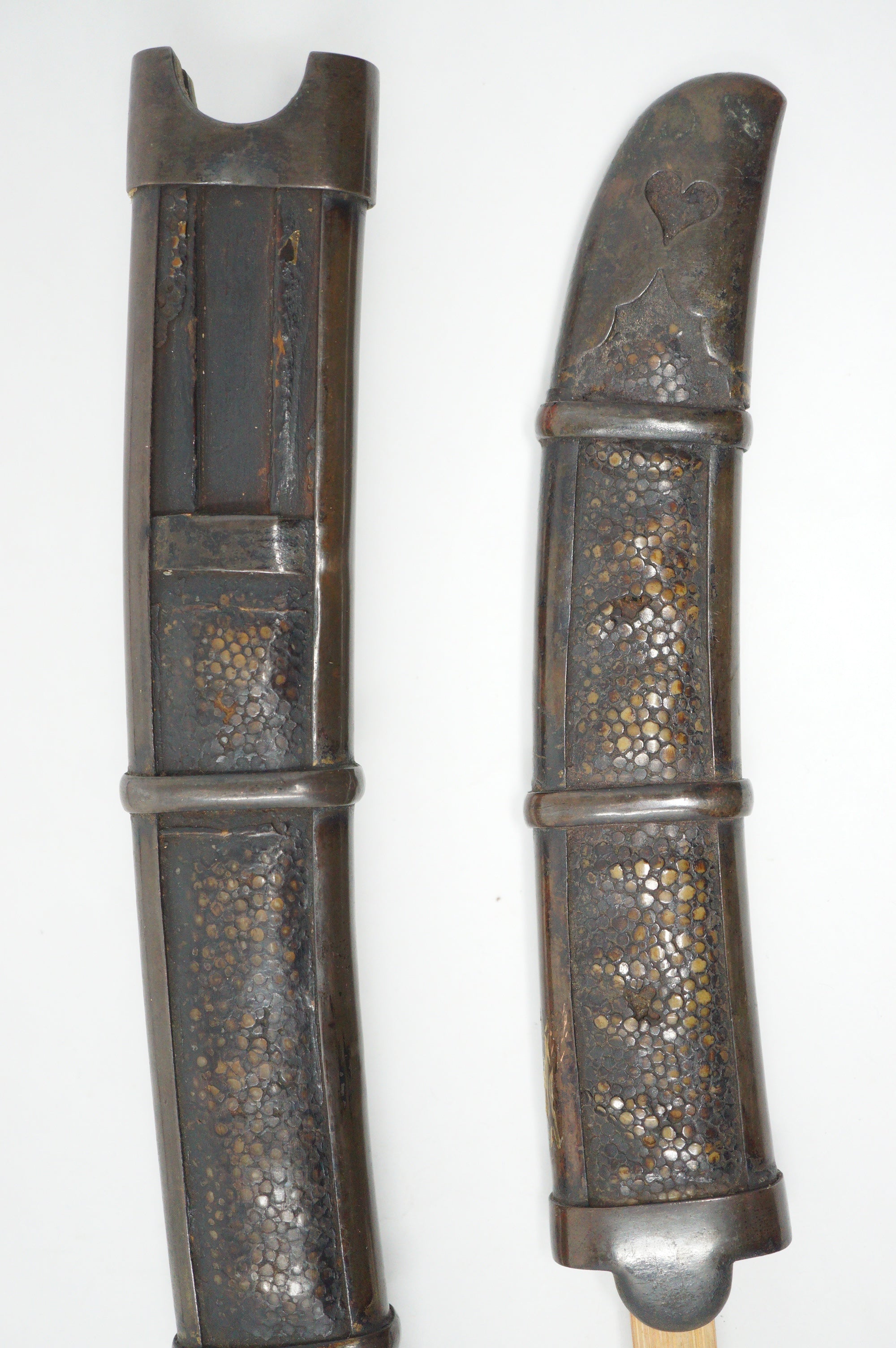 Japanese Tanto & Tachi Daisho Decoration Sword Set Edo-Meiji Originals from Japan 0331G7