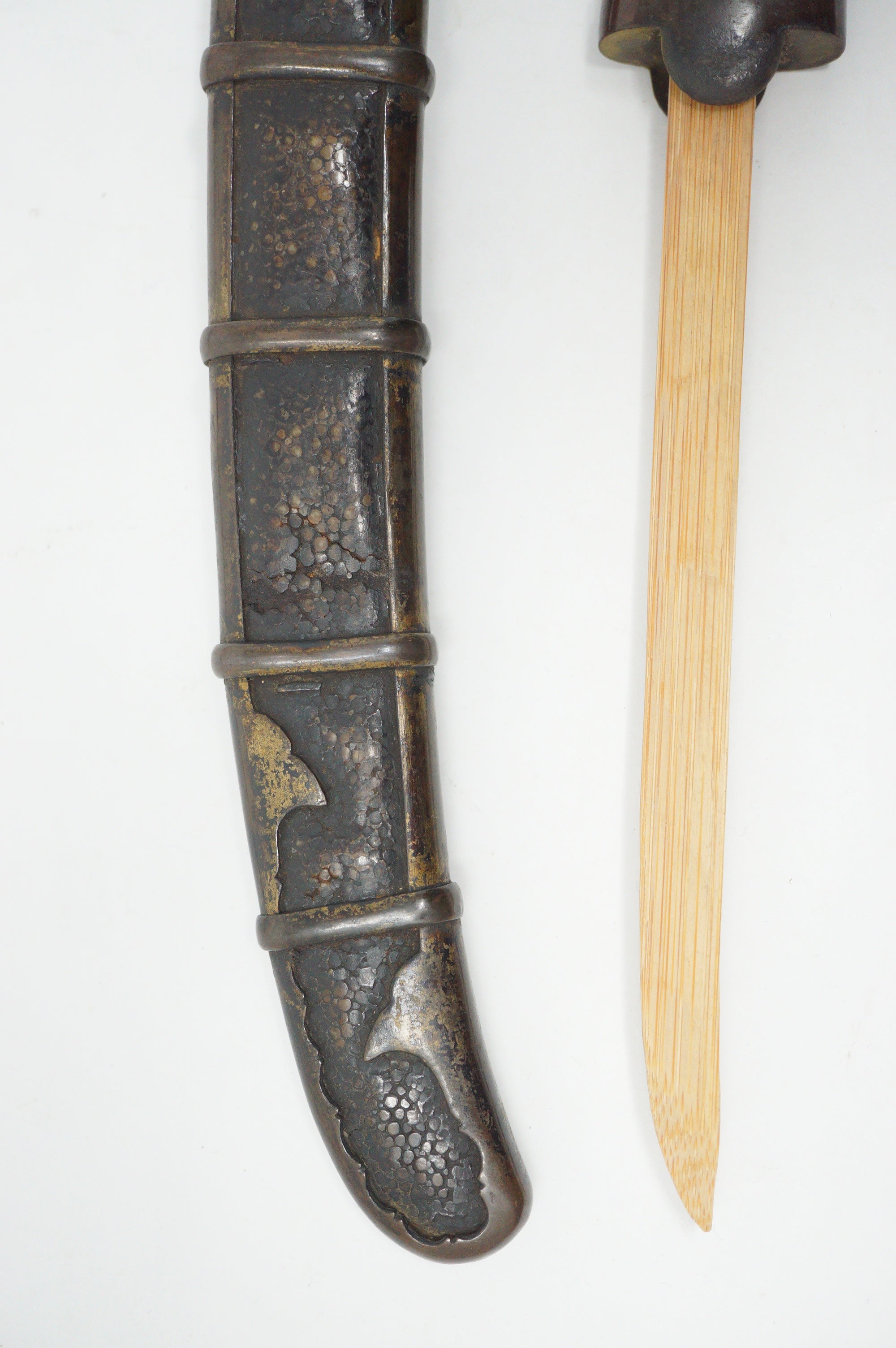 Japanese Tanto & Tachi Daisho Decoration Sword Set Edo-Meiji Originals from Japan 0331G7
