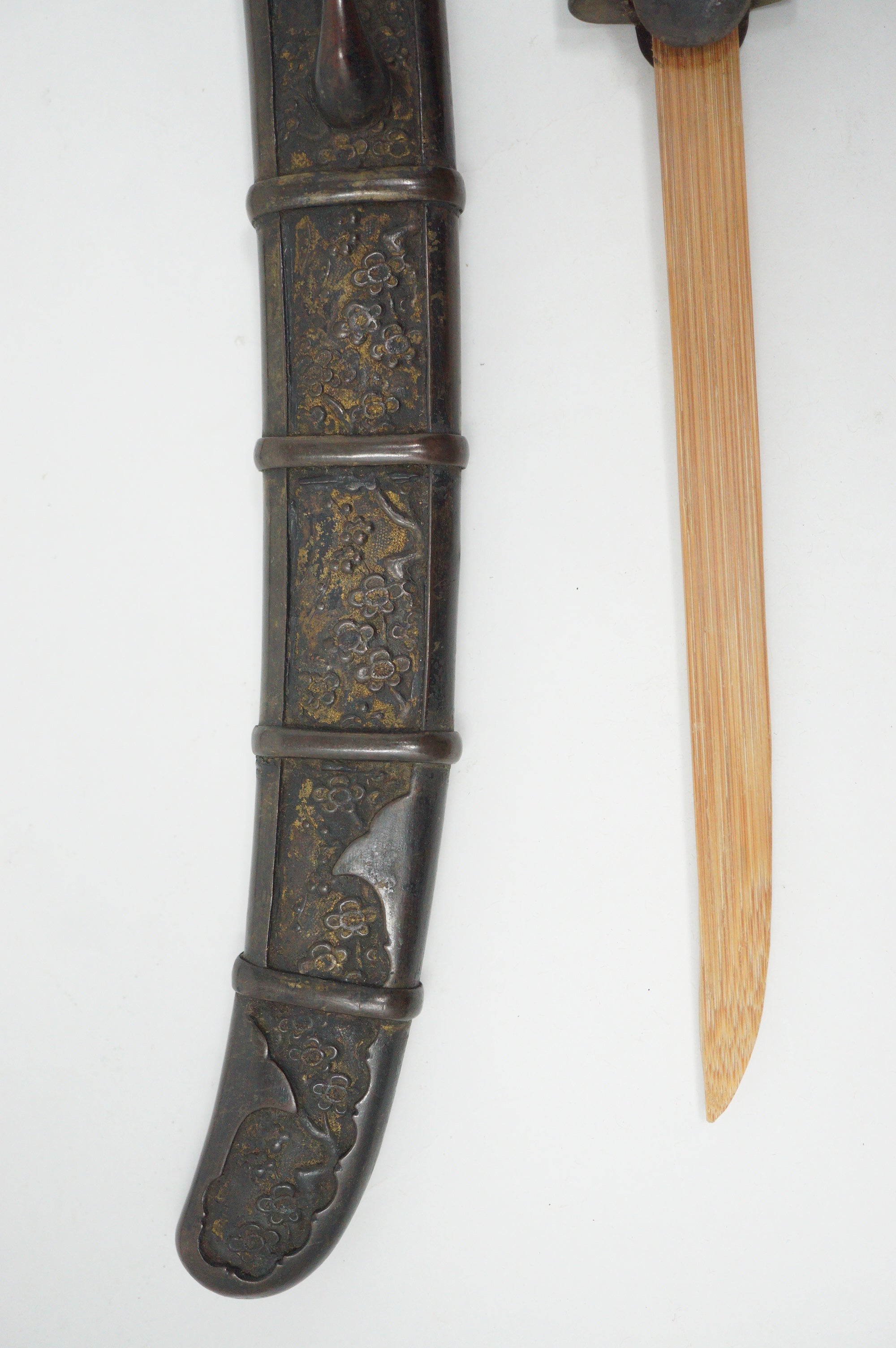 Japanese Tanto & Tachi Daisho Decoration Sword Set Edo-Meiji Originals from Japan 0331G7