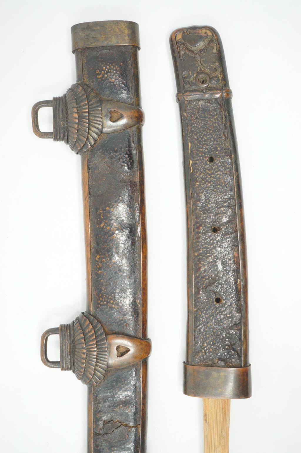 Japanese Tanto & Tachi Daisho Decoration Sword Set Edo-Meiji Originals from Japan 0331G7