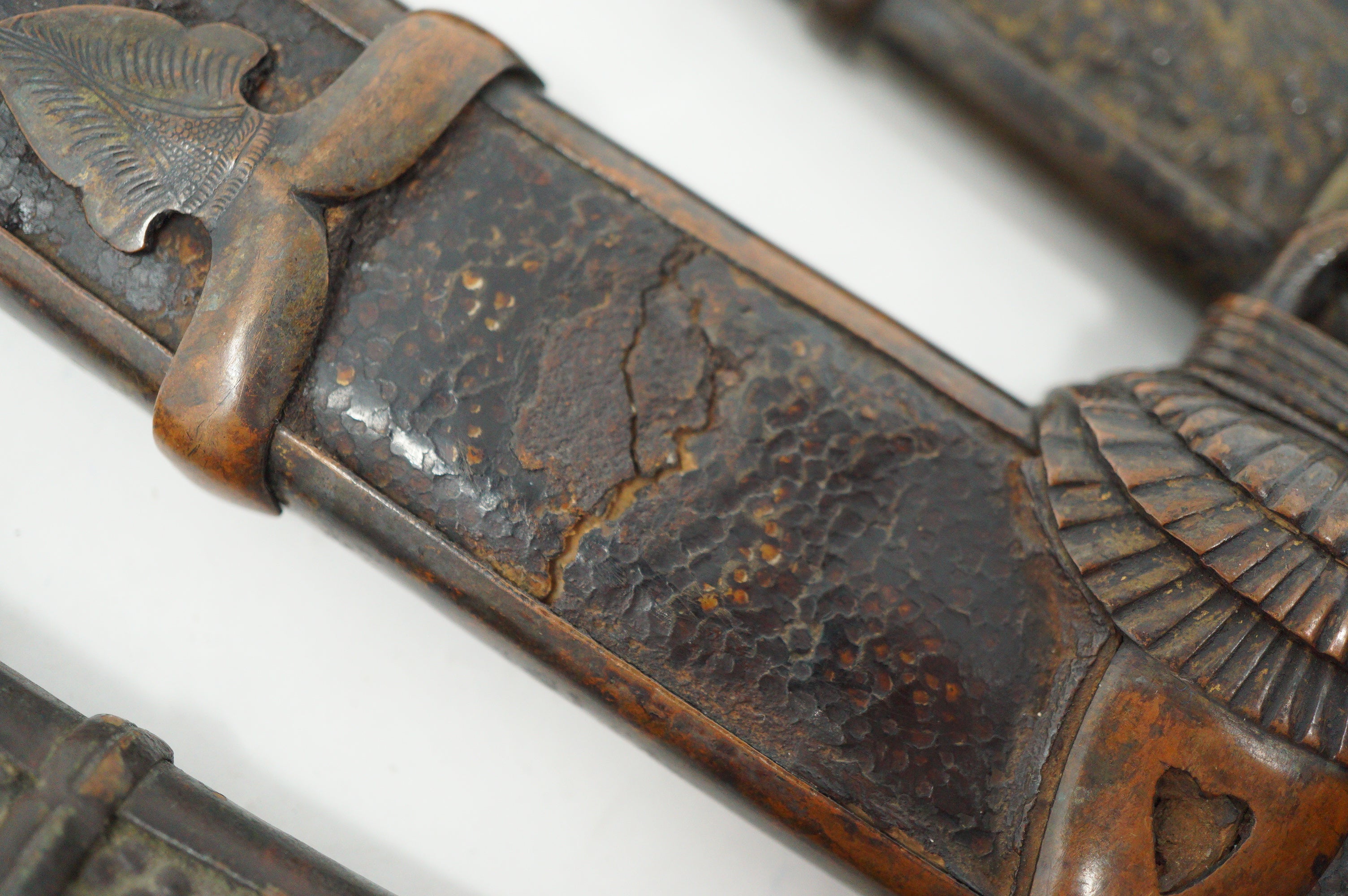 Japanese Tanto & Tachi Daisho Decoration Sword Set Edo-Meiji Originals from Japan 0331G7