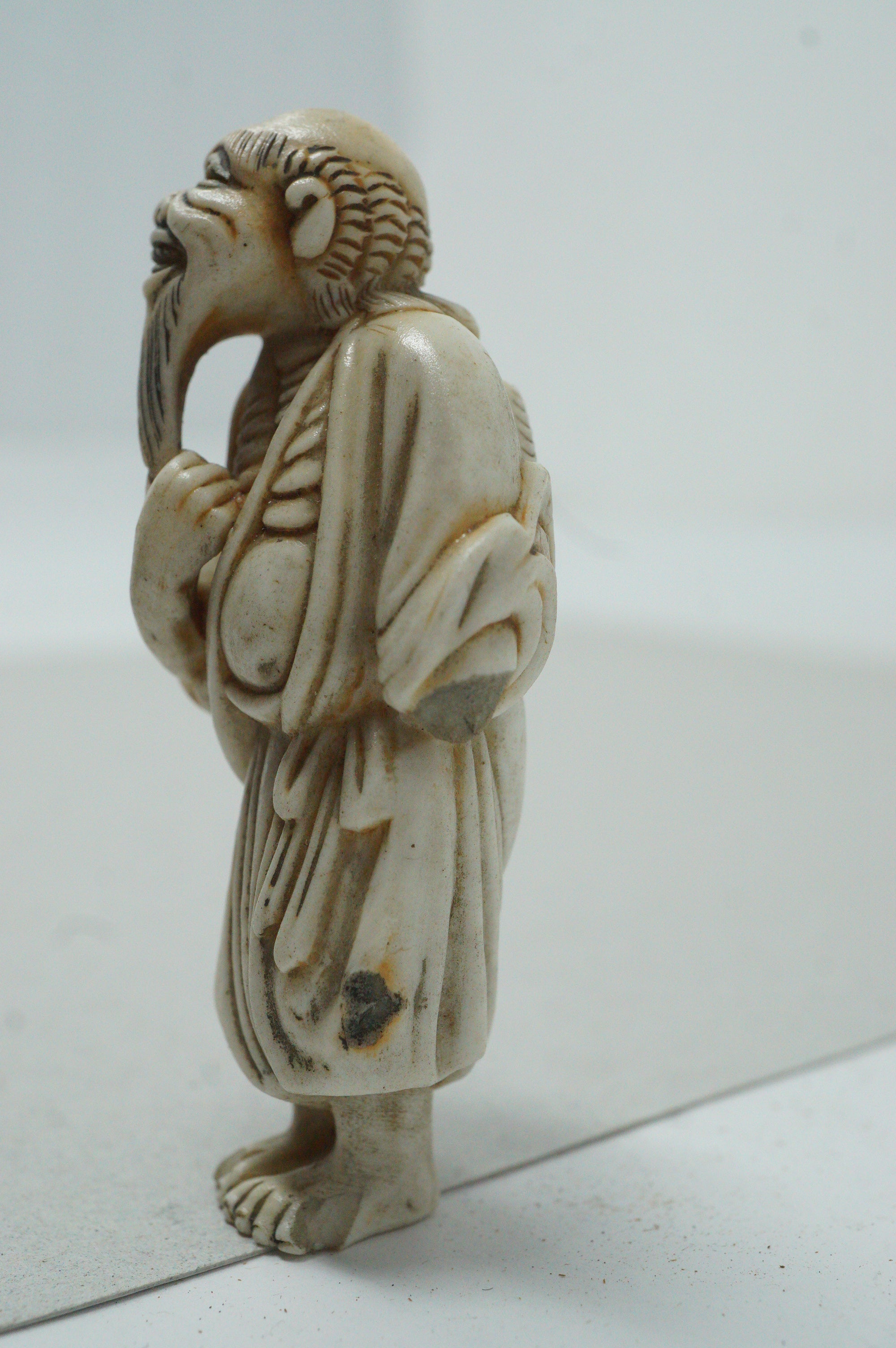 Japanese Ceramic Netsuke Hirado Original Yakimono Sagemono from Japan 0428G7