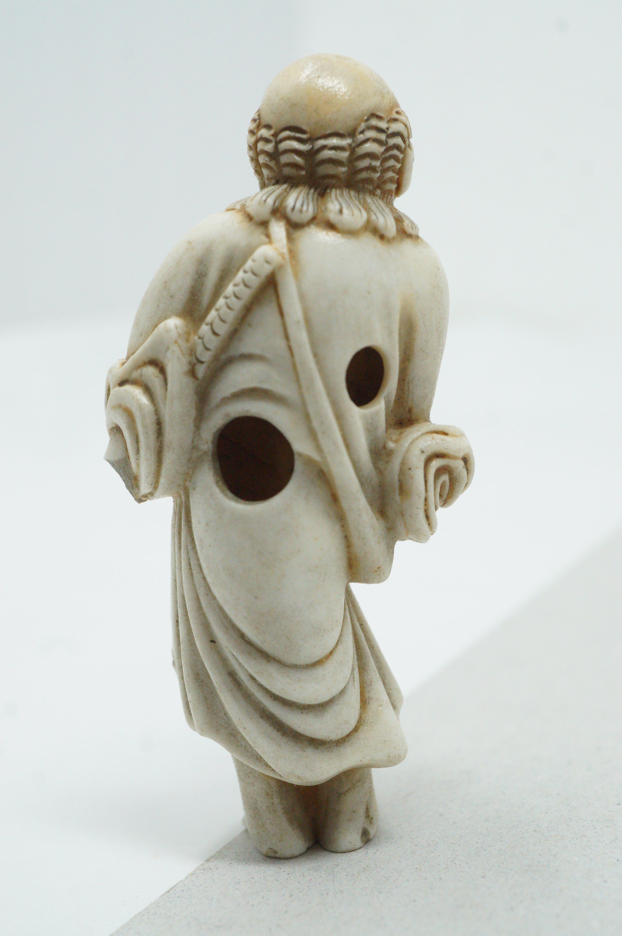 Japanese Ceramic Netsuke Hirado Original Yakimono Sagemono from Japan 0428G7