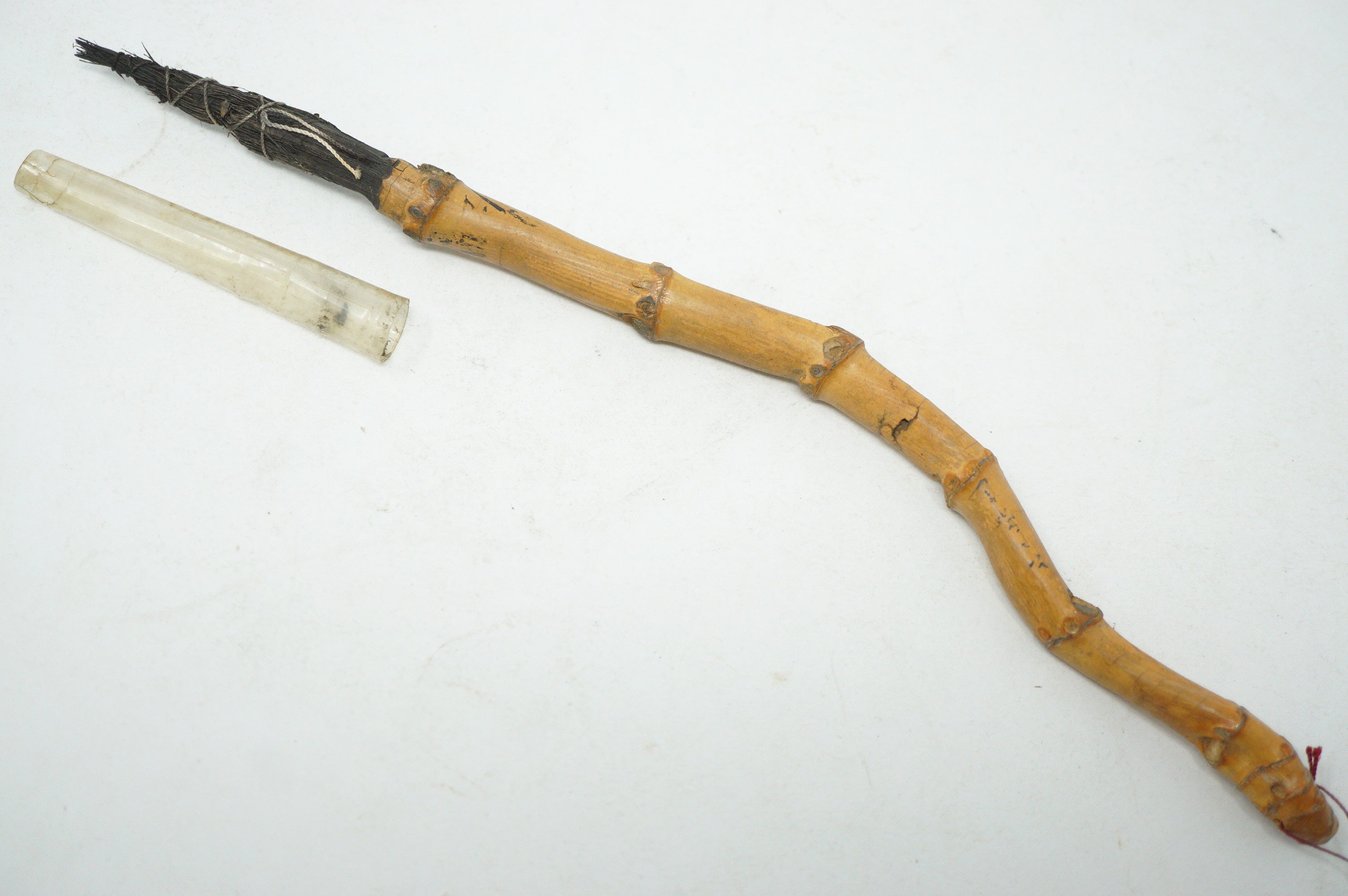 Japanese Original Fude Calligraphy Bamboo Brush 0621D7