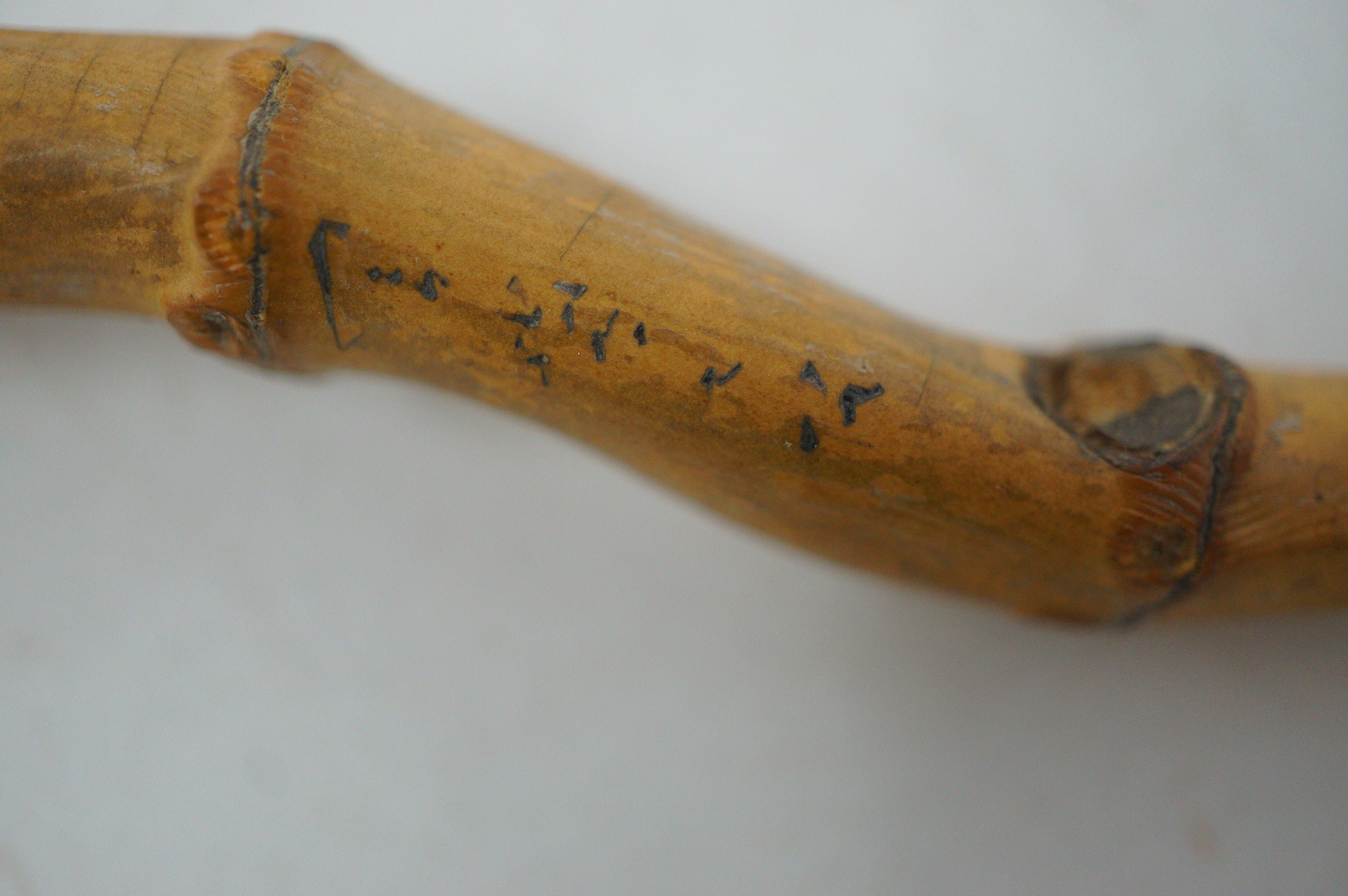 Japanese Original Fude Calligraphy Bamboo Brush 0621D7