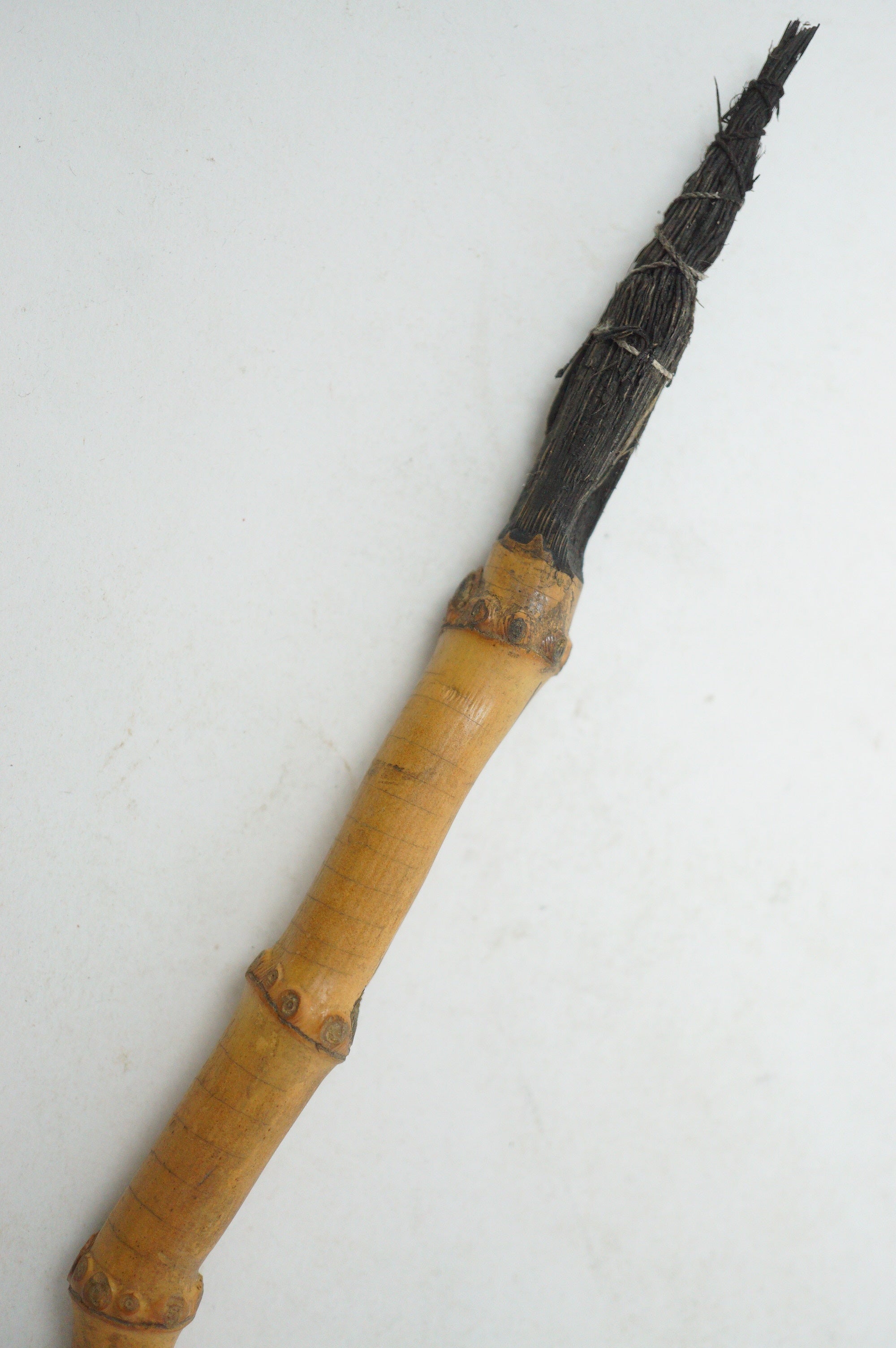 Japanese Original Fude Calligraphy Bamboo Brush 0621D7